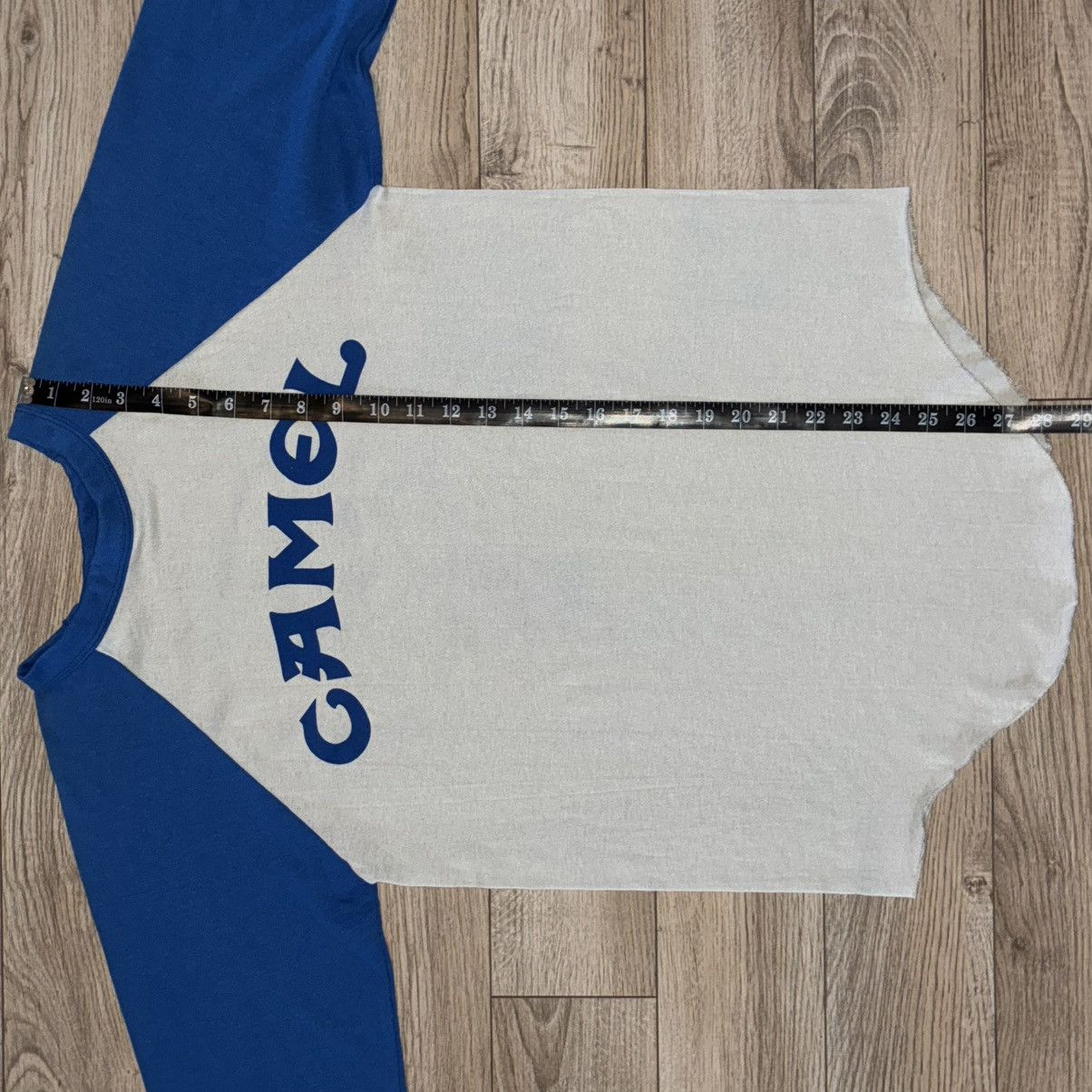 Camel Vintage 80s Camel Tobacco San Antonio raglan tee shirt Size US L / EU 52-54 / 3 - 6 Thumbnail