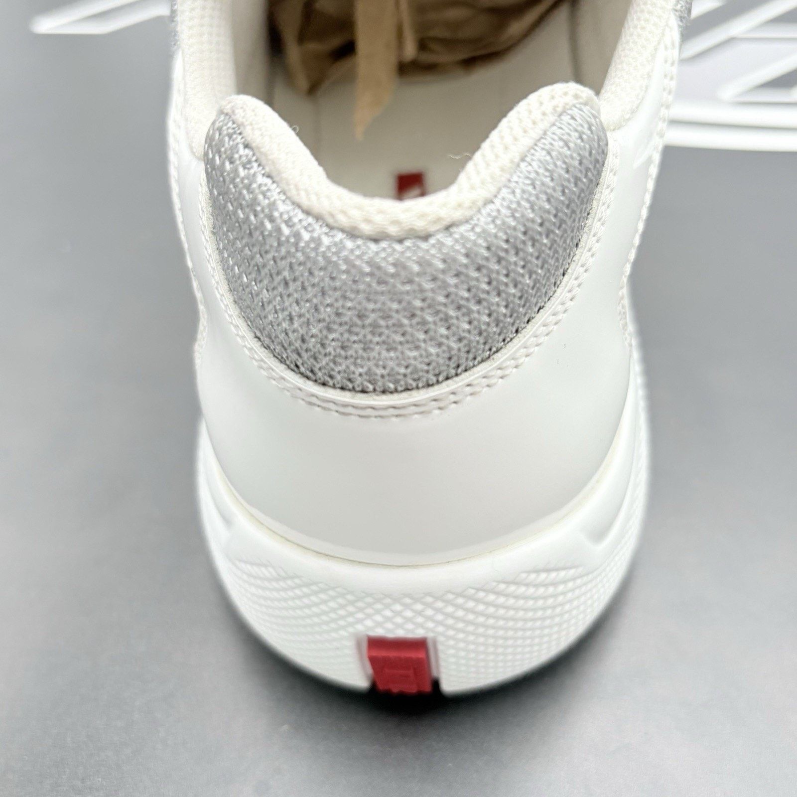 Prada Prada Americas Cup ' White Grey ' | GREAT CONDITION! Size US 10.5 / EU 43-44 - 9 Thumbnail