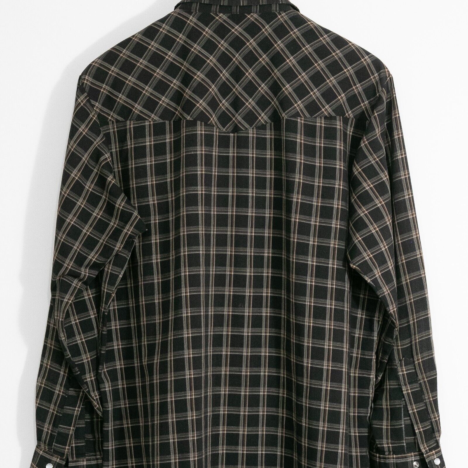 Vintage Vintage Ely Cattleman Pearl Snap Button Shirt Large - Black Size US L / EU 52-54 / 3 - 6 Thumbnail