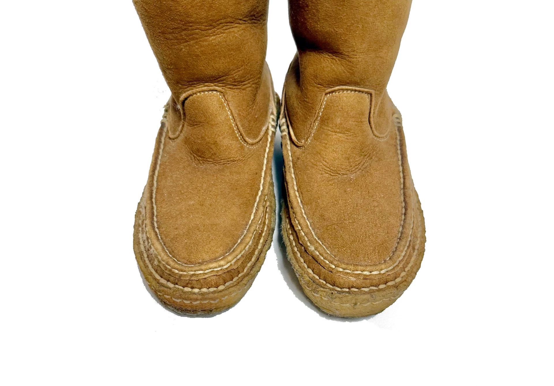Visvim Visvim 09AW Gridwood Moc Toe-Folk wmns sand 6 Size US 5.5 / IT 35.5 - 5 Thumbnail