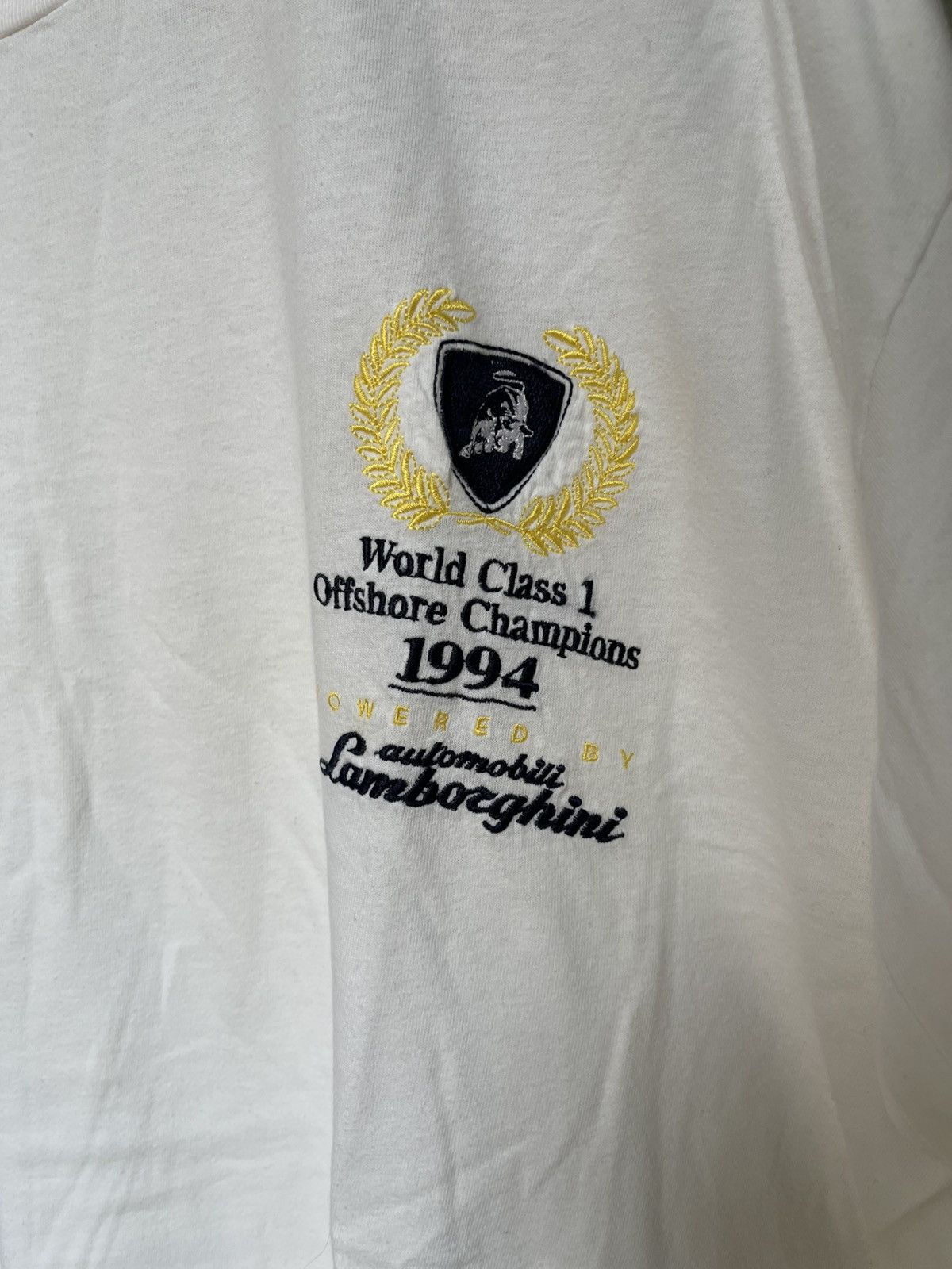 Lamborghini Vintage Lamborghini 1994 Offshore Championship t shirt Size US XL / EU 56 / 4 - 2 Thumbnail
