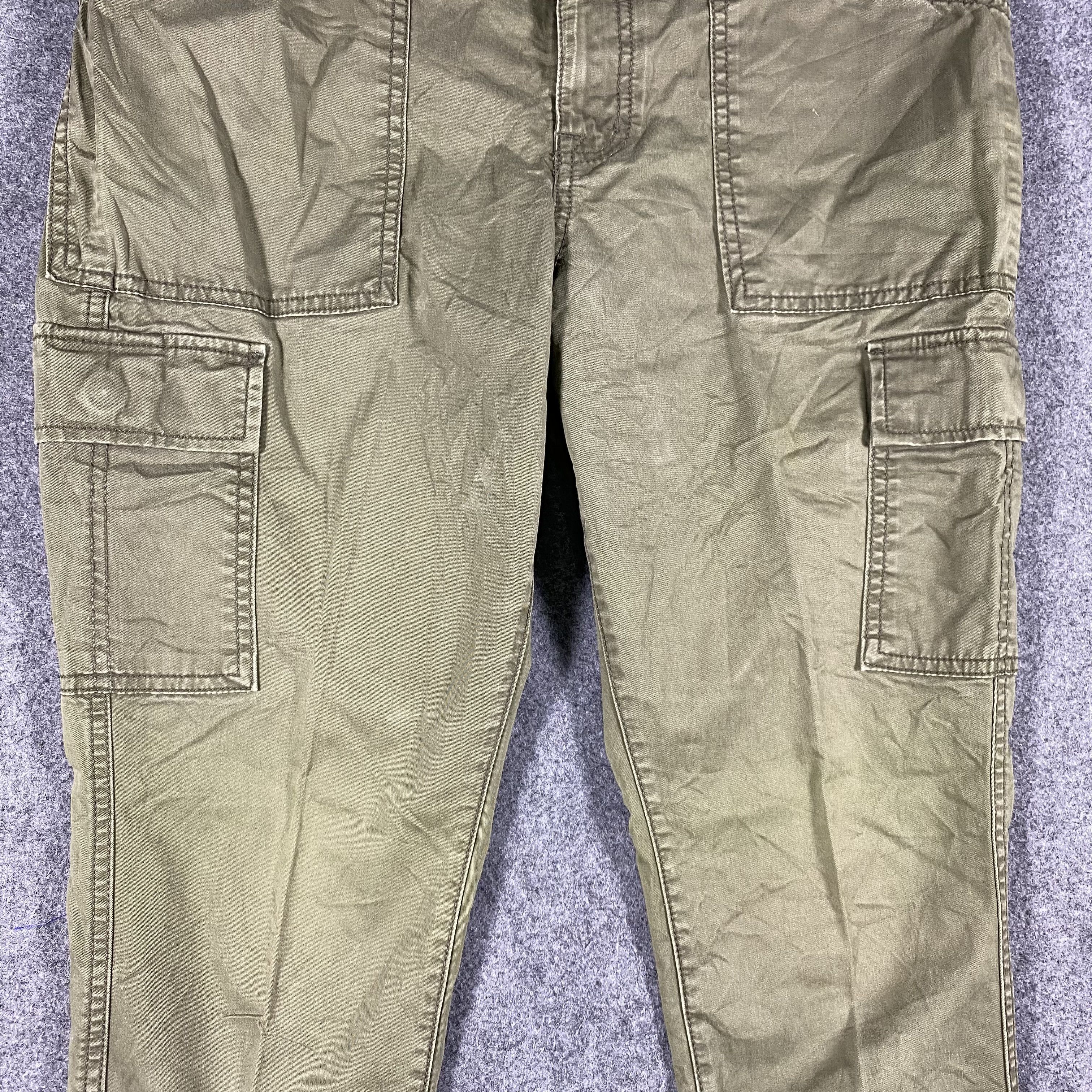 Gap Japanese Brand Khakis Gap Multipocket Tactical Cargo Pants Size US 31 - 4 Thumbnail