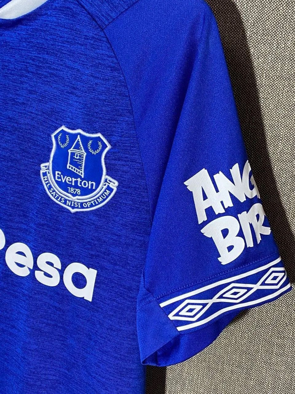 Umbro Umbro Everton #14 Cenk Tosun 2018/19 Home Kit Soccer Jersey Size US S / EU 44-46 / 1 - 4 Thumbnail