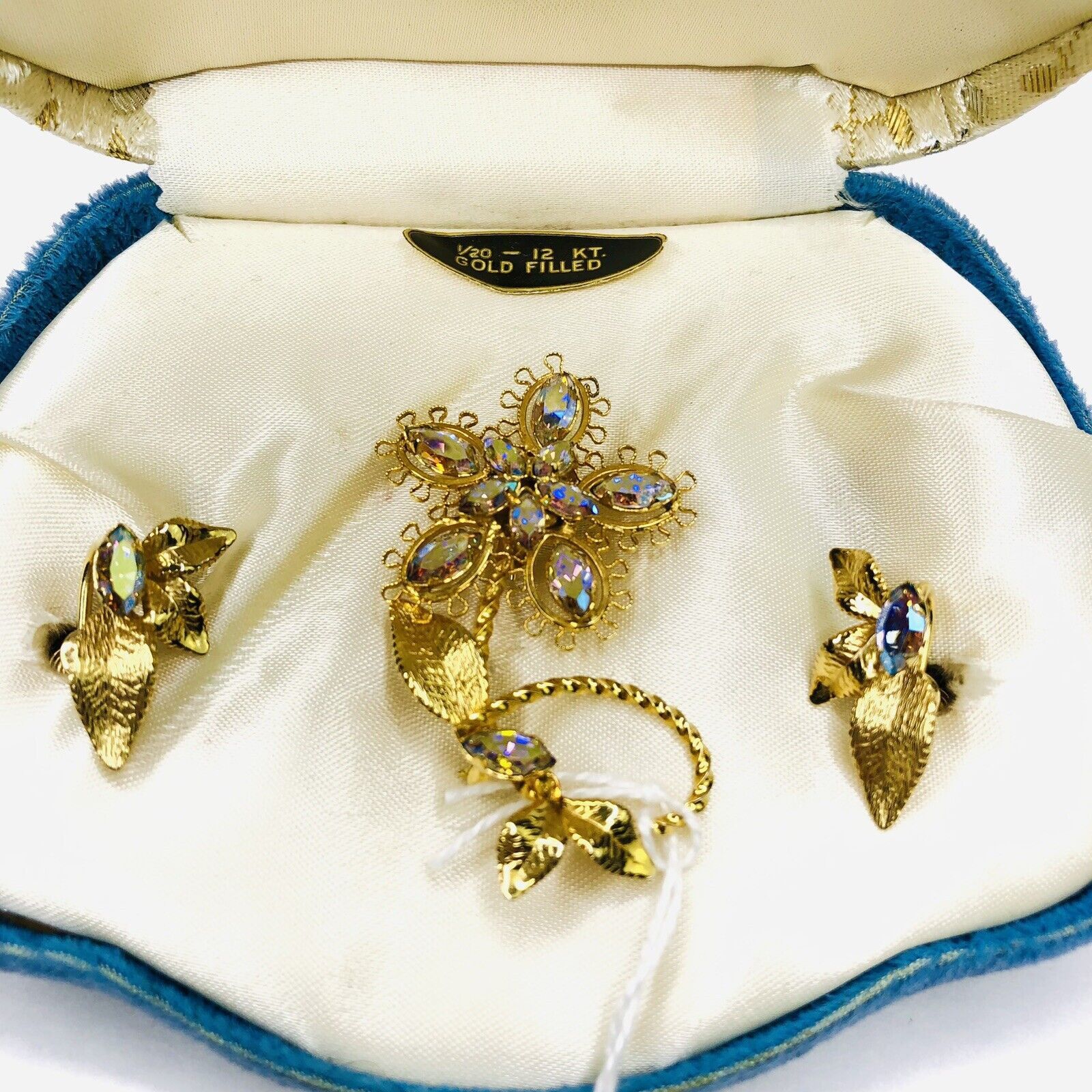 Other VTG Star-Art Brooch & Earrings Set 12K Gold Filled Aurora Size ONE SIZE - 1 Thumbnail