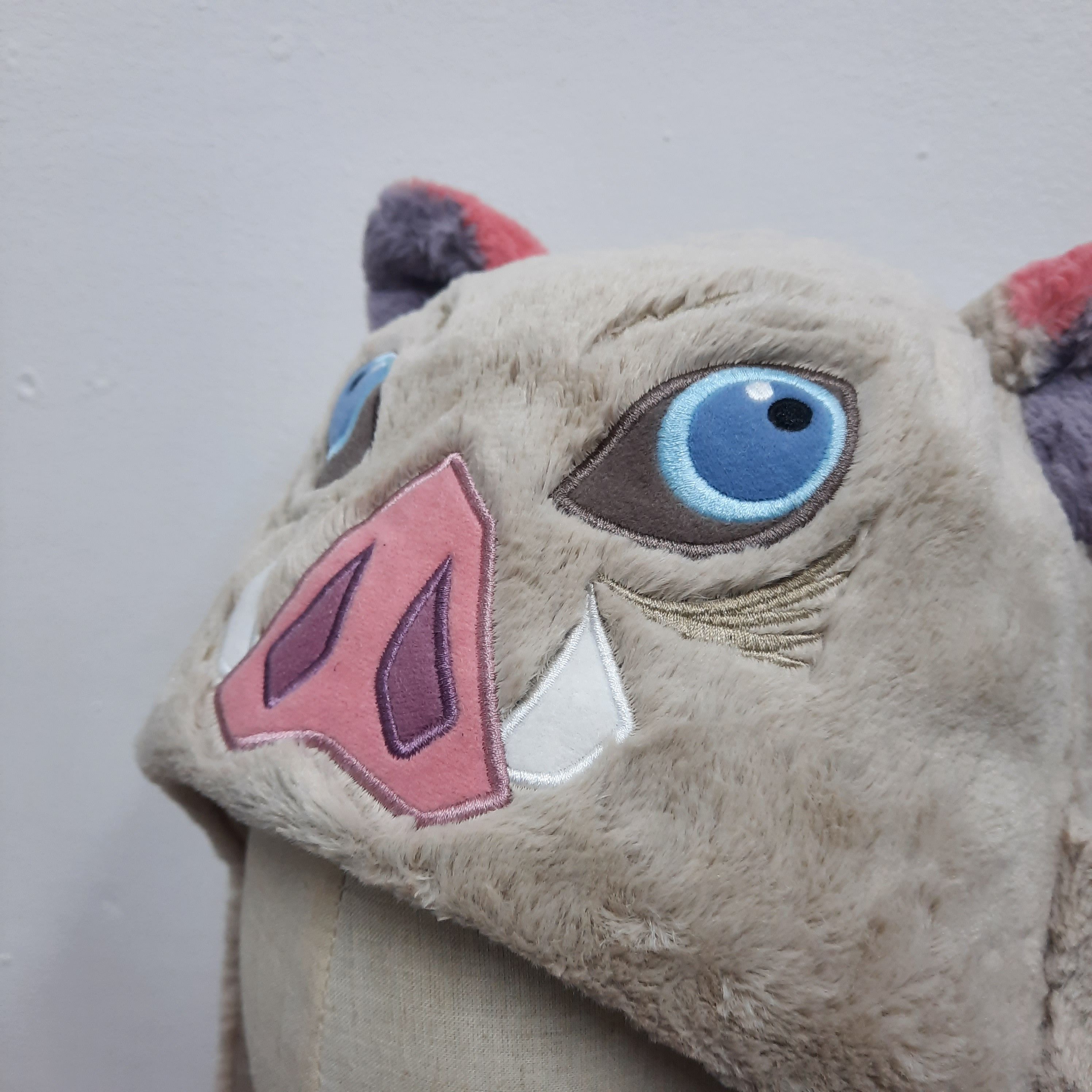 Anime 🔪 Demon slayer inosuke hashibira face anime hat Size ONE SIZE - 4 Thumbnail