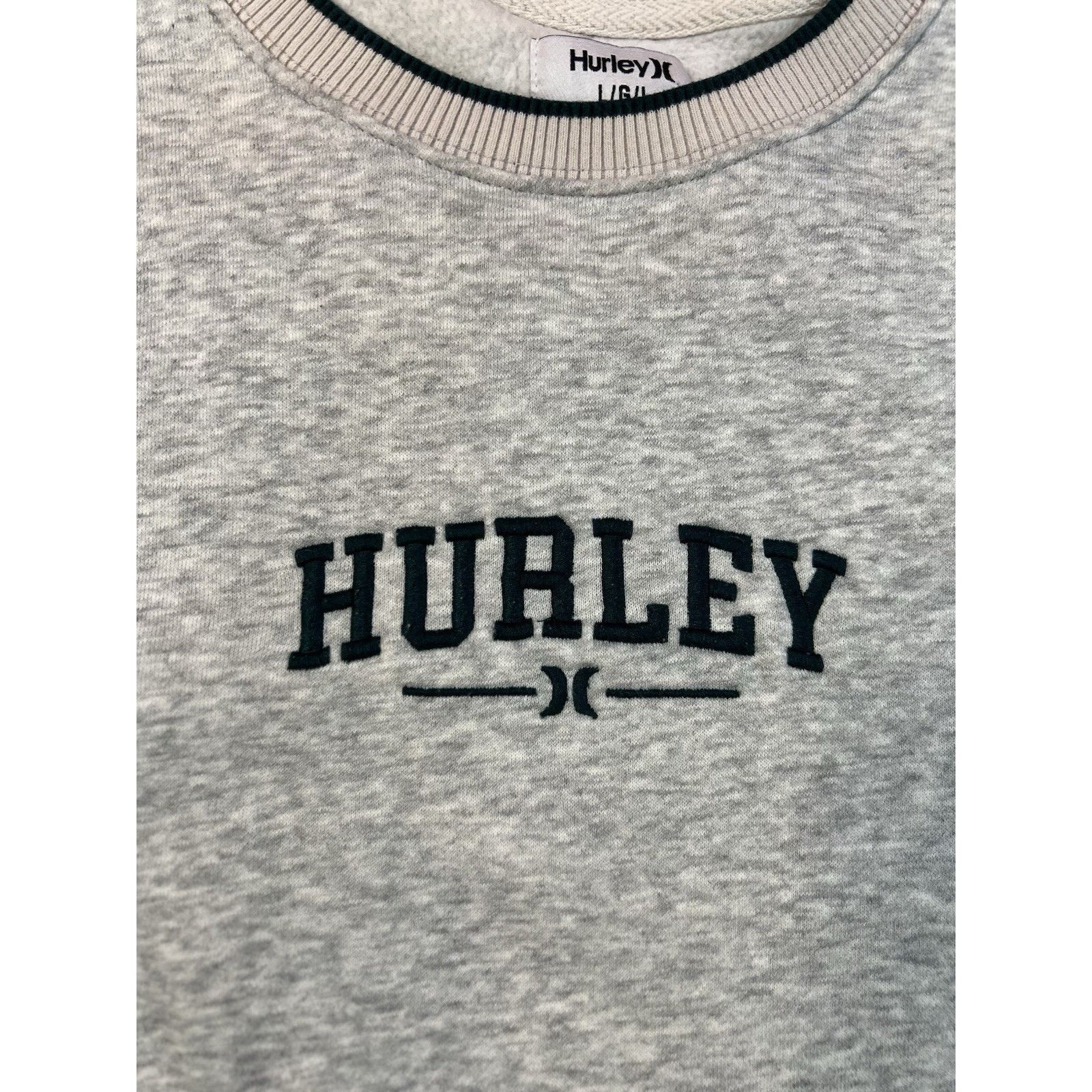 Hurley Hurley Mens Sweatshirt Size LG Gray Logo Size US L / EU 52-54 / 3 - 2 Thumbnail