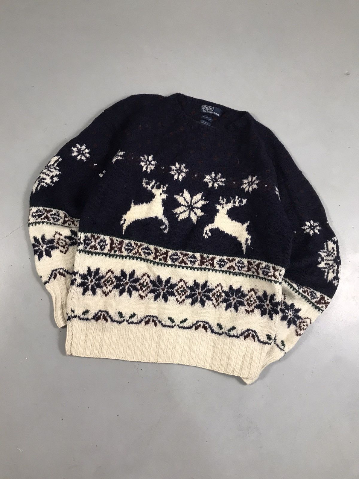 Polo Ralph Lauren Vintage polo Ralph Lauren knit sweater Size US S / EU 44-46 / 1 - 2 Thumbnail