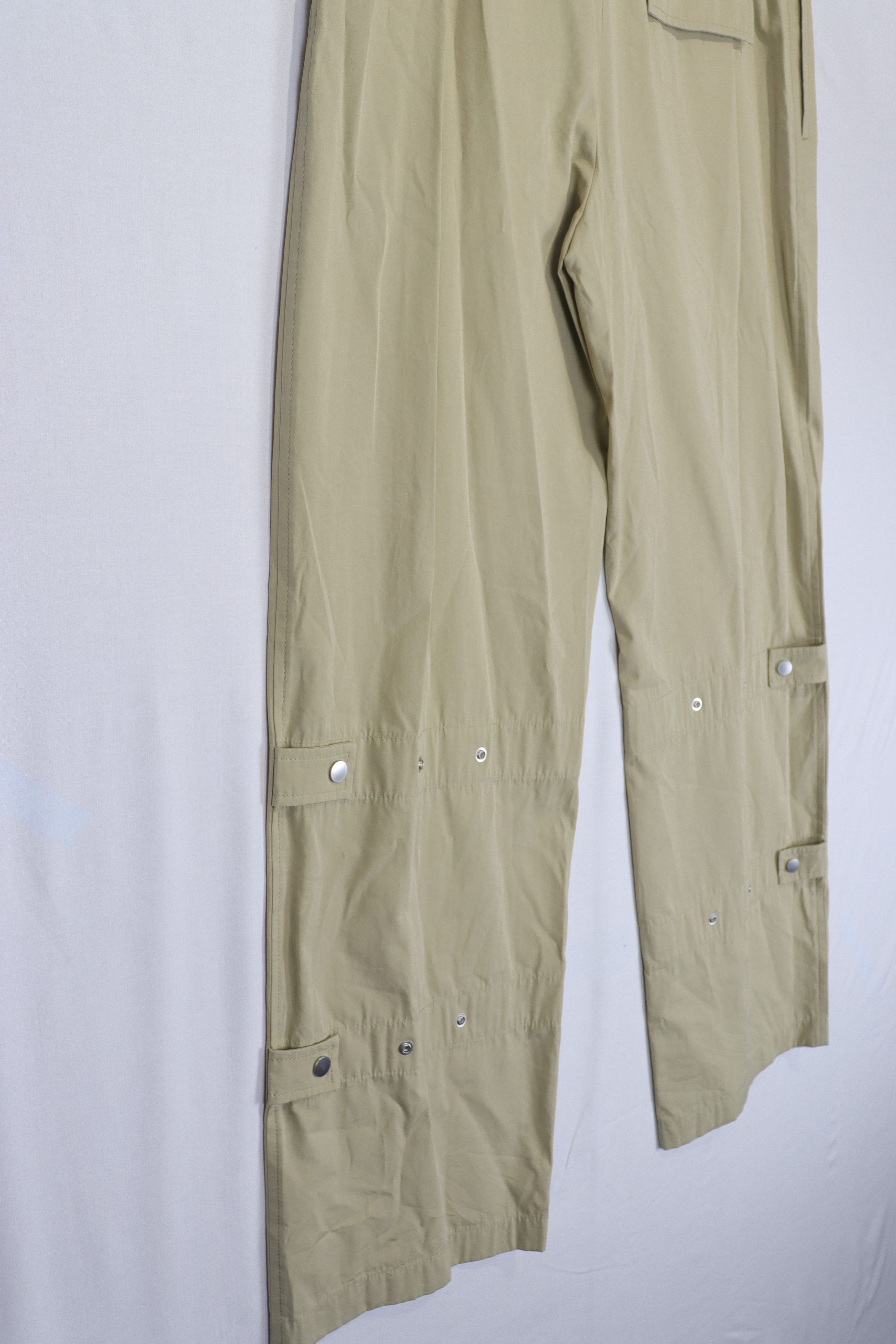 Bottega Veneta o1rshd11223 Adjust Back Stretch Pant in Beige / Travertine Size US 36 / EU 52 - 2 Thumbnail