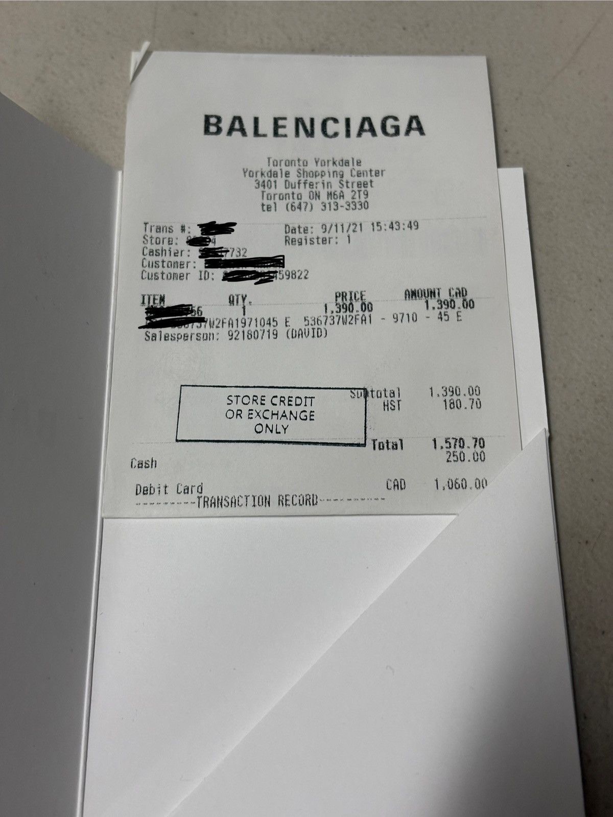 Balenciaga Triple S Sneaker Size US 12 / EU 45 - 9 Thumbnail