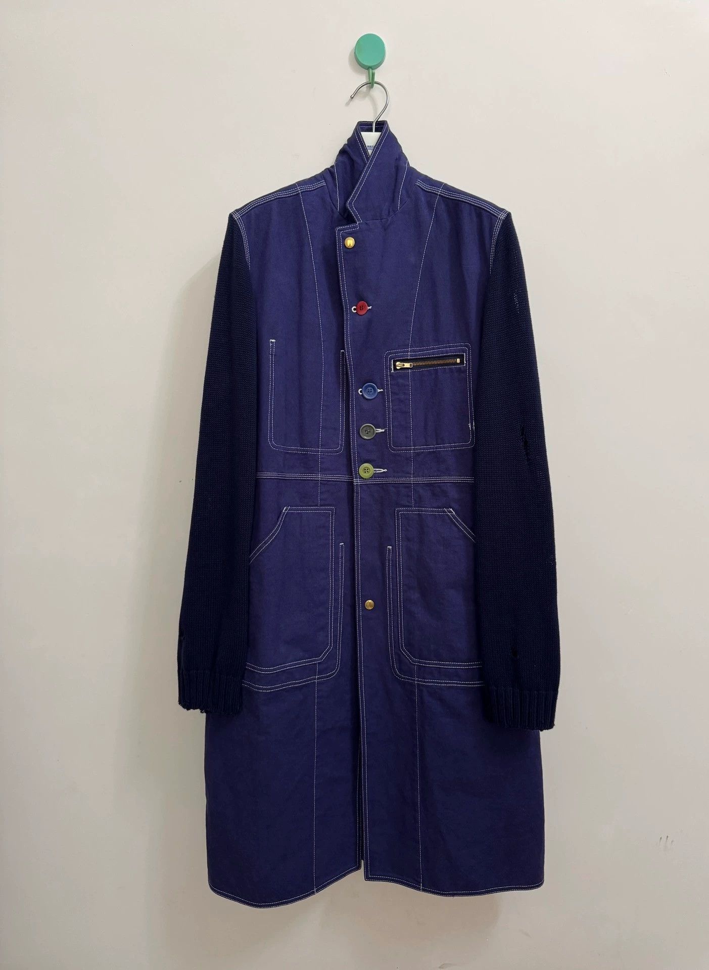 Undercover Undercover Undercoverism Blocked Worn Fur-sleeved Size 3 Size US L / EU 52-54 / 3 - 2 Thumbnail
