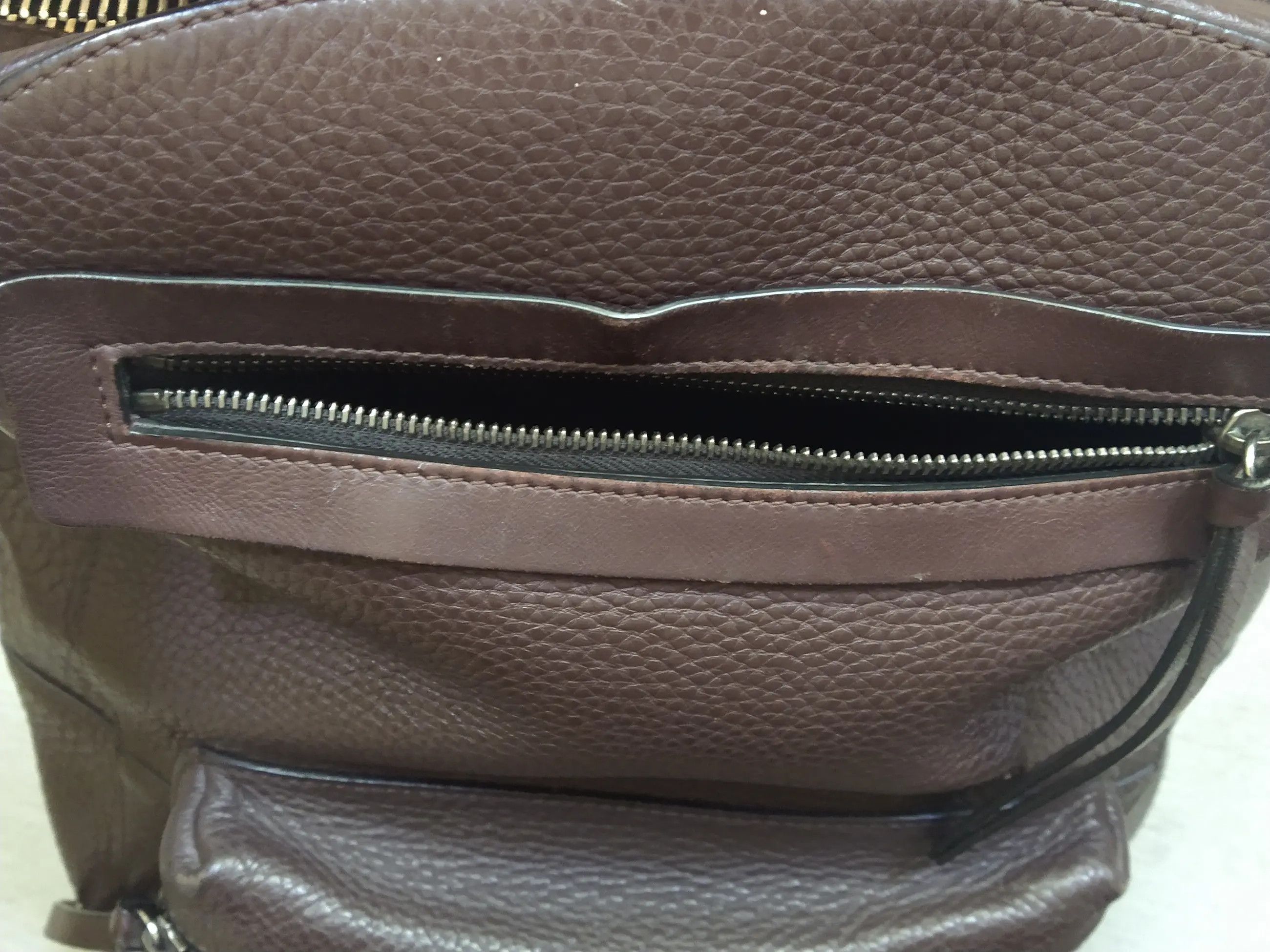 Christian Louboutin Christian Louboutin Aliosha Backpack Brown Pebbled Leather Size ONE SIZE - 8 Thumbnail