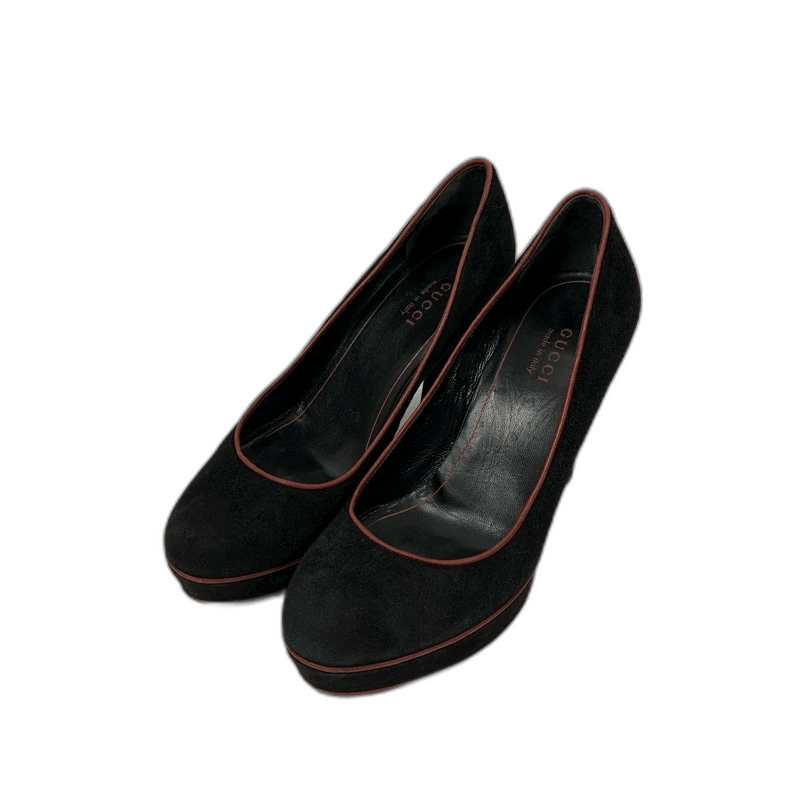 Gucci Velvet High Heels Size 35.5-2505