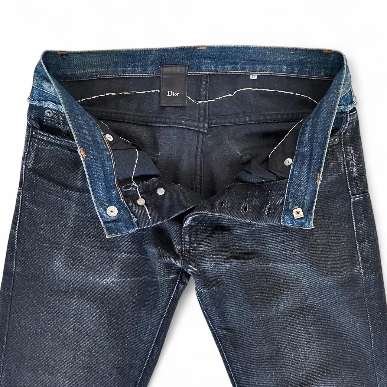 Dior Dior Homme AW06 Cummerbund Jeans Size US 27 - 3 Thumbnail