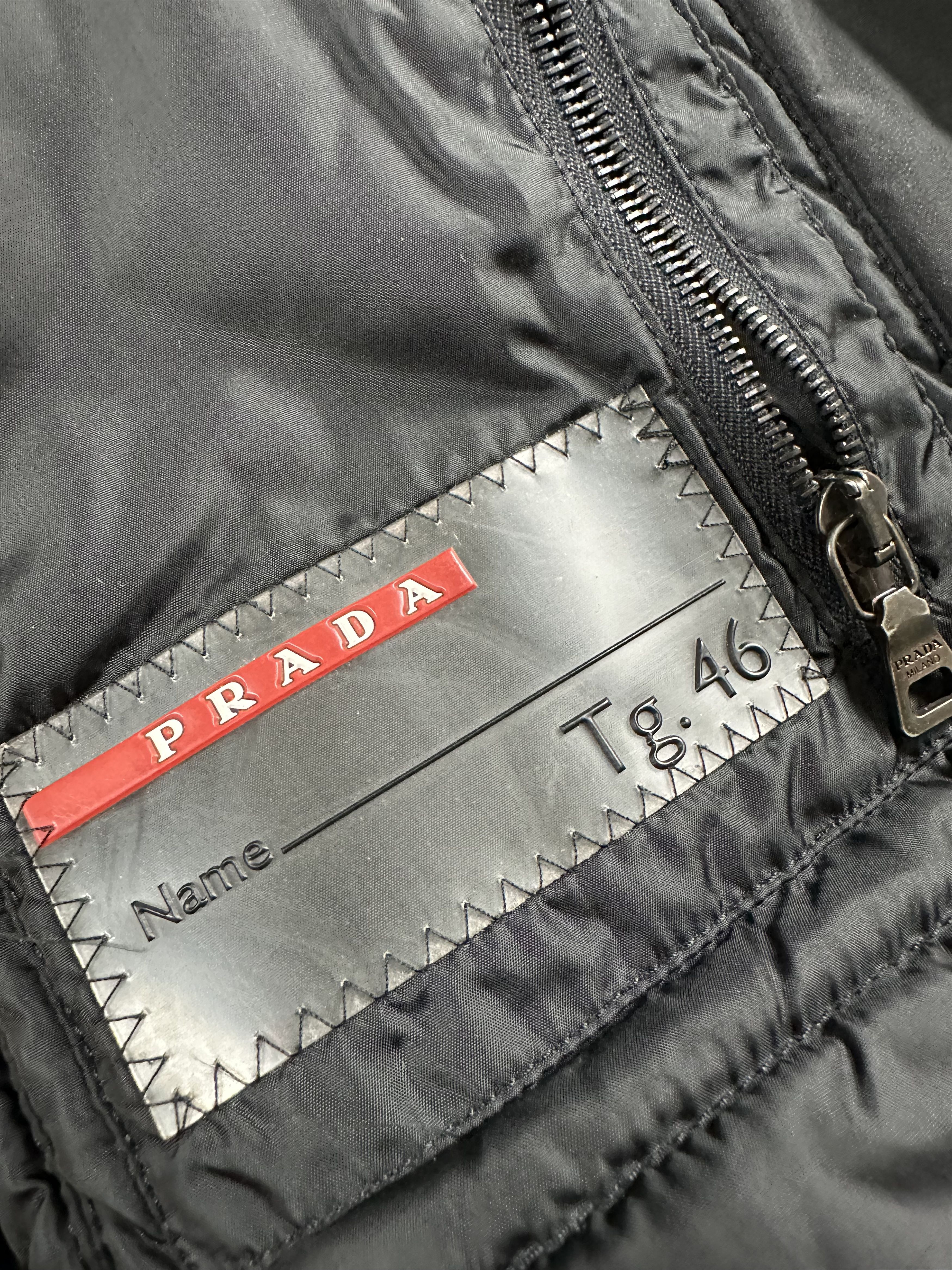 Prada 2000s Prada Fur Gore-tex Archive Vintage Nylon Coat Size L / US 10 / IT 46 - 11 Thumbnail