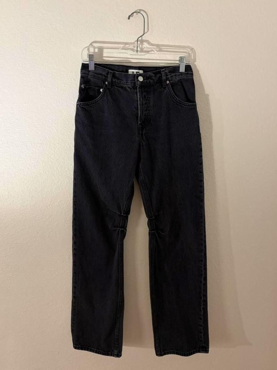 Lovers and Friends revolve lovers and friends low rise black straight leg jeans Size 24" / US 00 / IT 34 - 2 Thumbnail