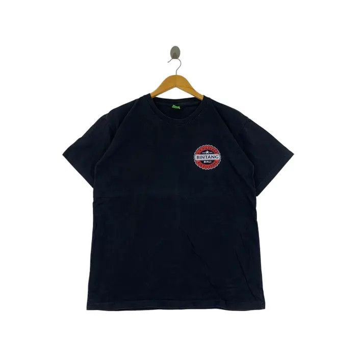 Vintage Vintage BINTANG BALI PILSENER BEER Surf Beach Tee Shirt Size US L / EU 52-54 / 3 - 1 Thumbnail