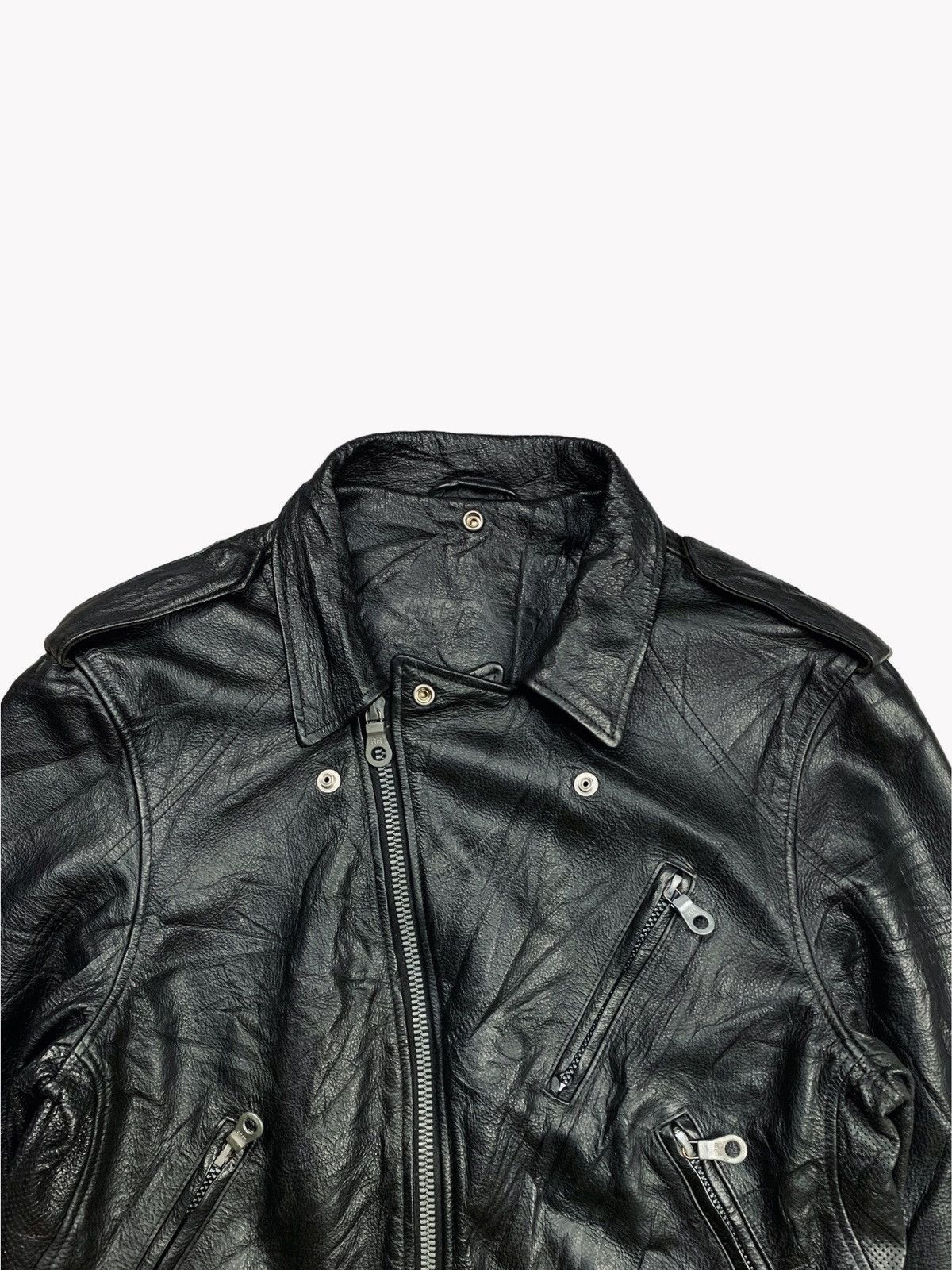 Dainese AW04/05 Yohji Yamamoto x Dainese - Moto Leather Jacket Size US S / EU 44-46 / 1 - 8 Thumbnail