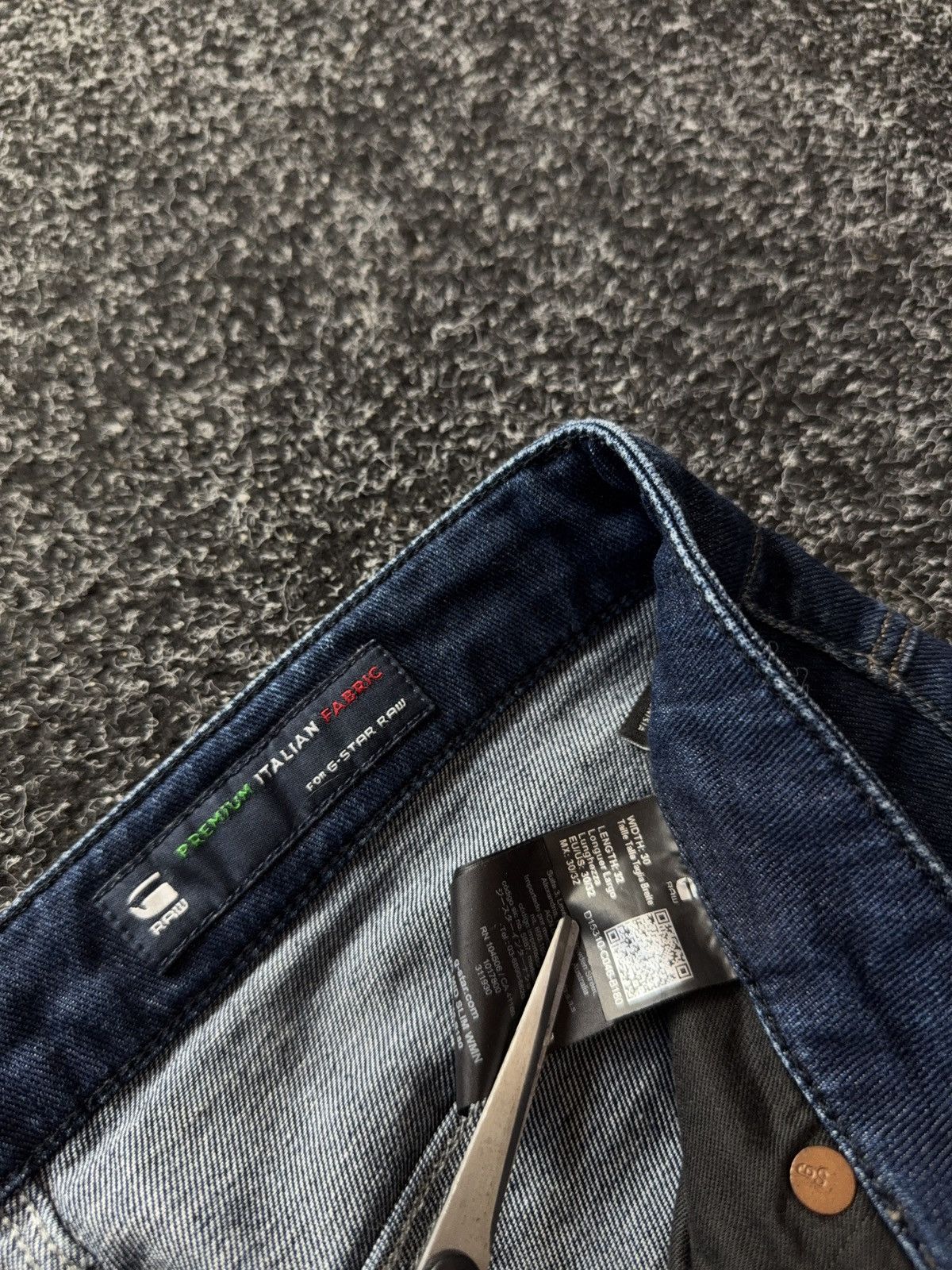 G-Star 00s Y2K G Star Japanese RAW Joci 3D Slim Jeans Dark Wash Size 30" / US 8 / IT 44 - 9 Thumbnail
