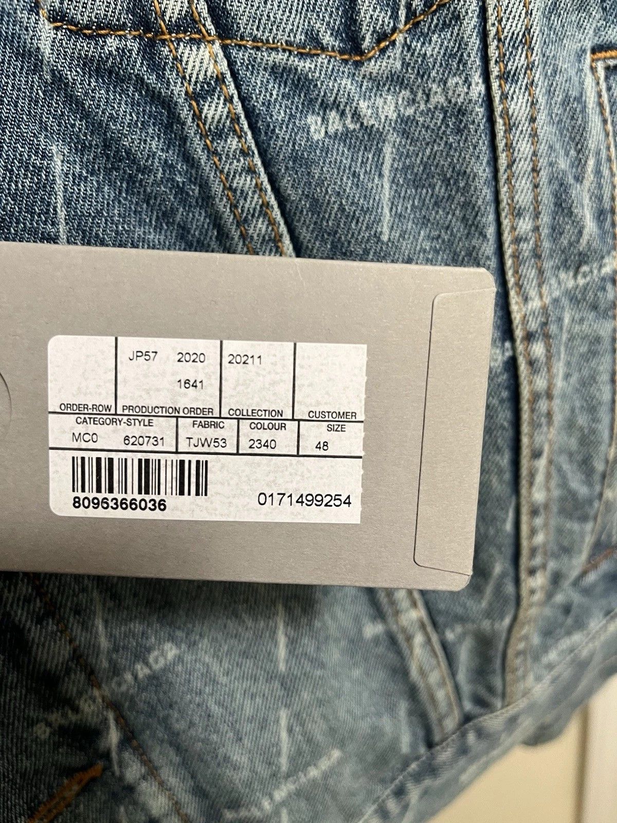 Balenciaga Balenciaga Denim Jacket Size US M / EU 48-50 / 2 - 5 Thumbnail