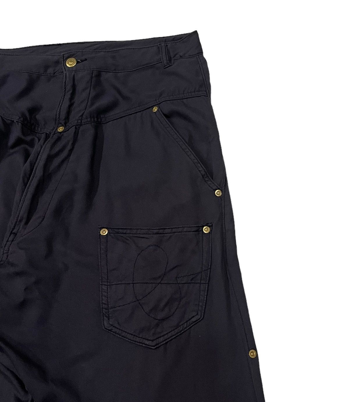 mercibeaucoup Vintage Issey Miyake Mercibeaucoup Drop Crotch Pants Size US 32 / EU 48 - 2 Thumbnail