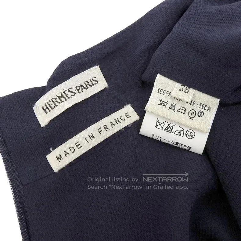 Maison Margiela HERMES Margiela Silk Turtleneck Dress. Size US S / EU 44-46 / 1 - 6 Thumbnail