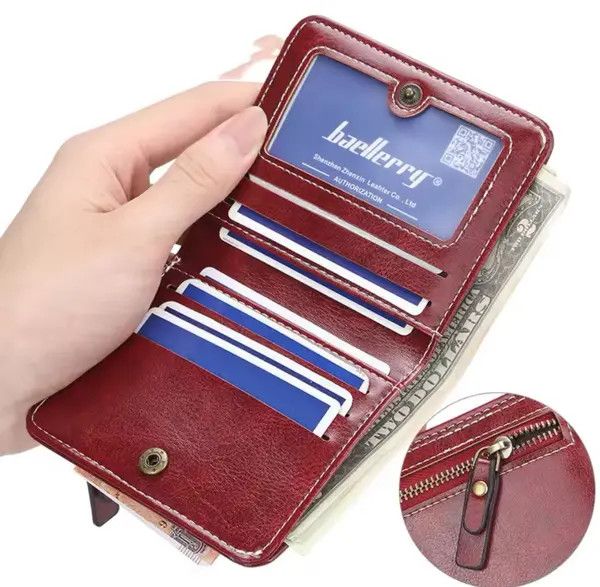 Japanese Brand Mayumi x Yoko Gothic Skull Cross PU Leather Wallet Size ONE SIZE - 3 Thumbnail