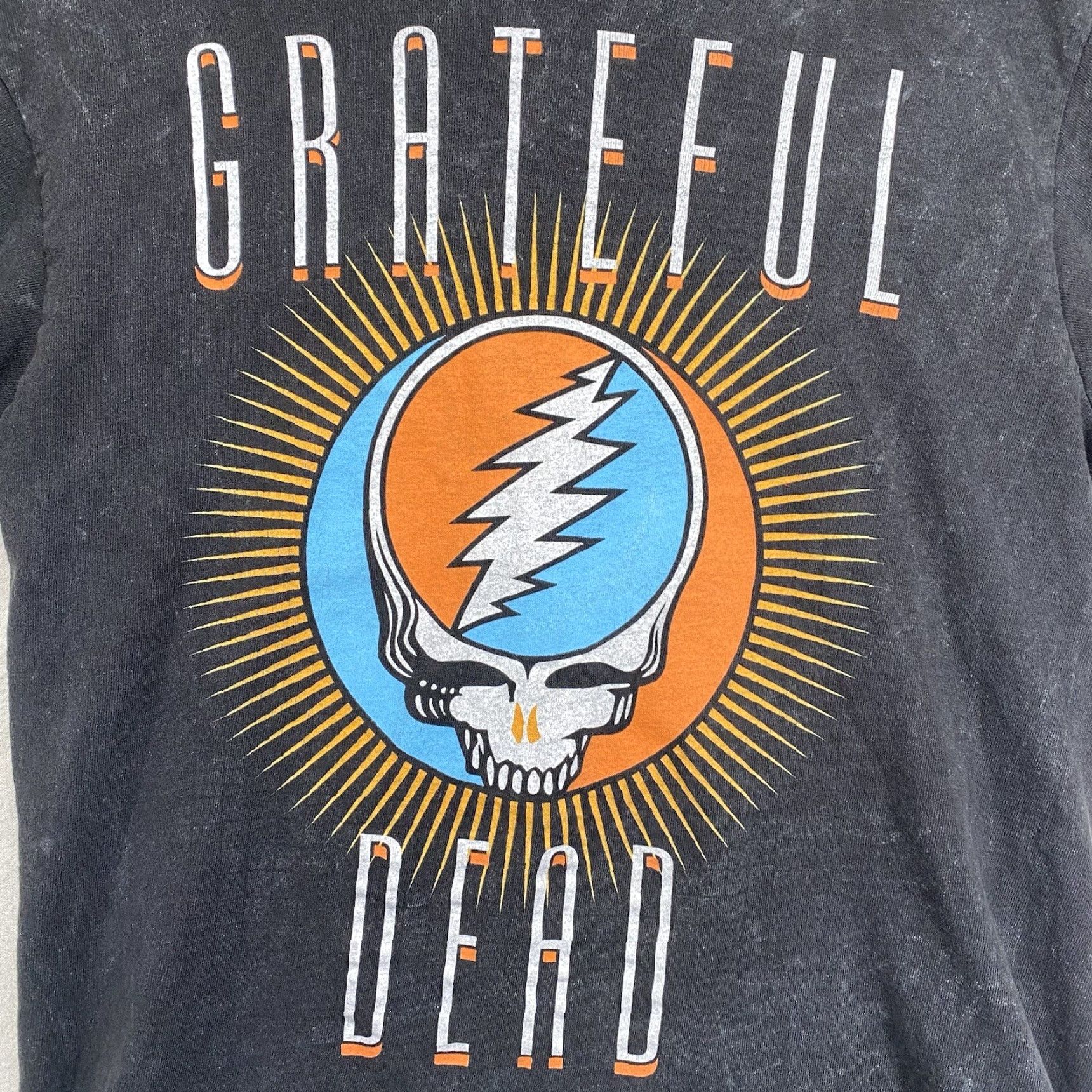 Logo 7 VINTAGE Grateful Dead Logo T-Shirt Short Sleeve Men’s Small Black Graphic Print All Seasons Size US S / EU 44-46 / 1 - 2 Thumbnail