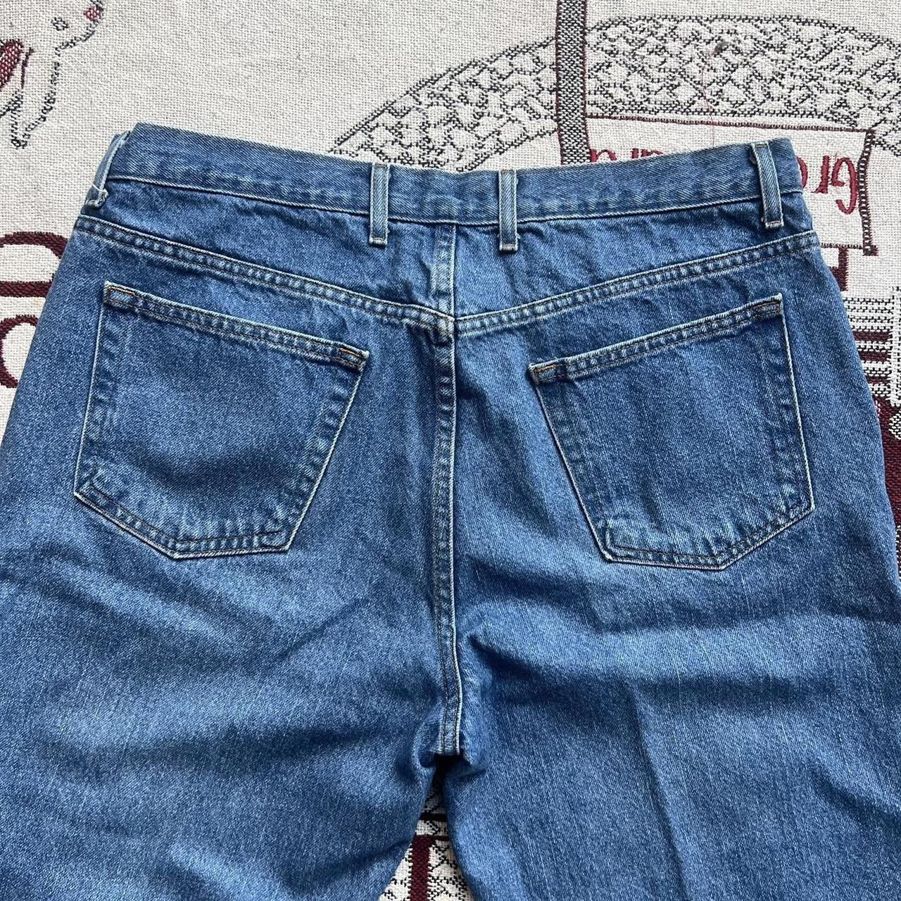 Vintage Vintage Y2K/2000s Baggy Dark Wash Workwear style Denim Jeans! Size US 38 / EU 54 - 7 Thumbnail