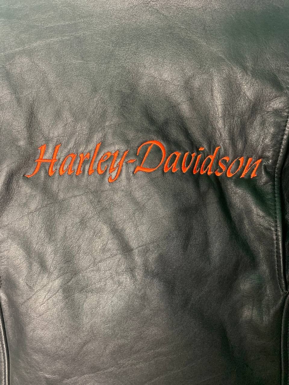 Harley Davidson Vintage streetwear Y2K Harley-Davidson leather biker jacket Size S / US 4 / IT 40 - 10 Thumbnail