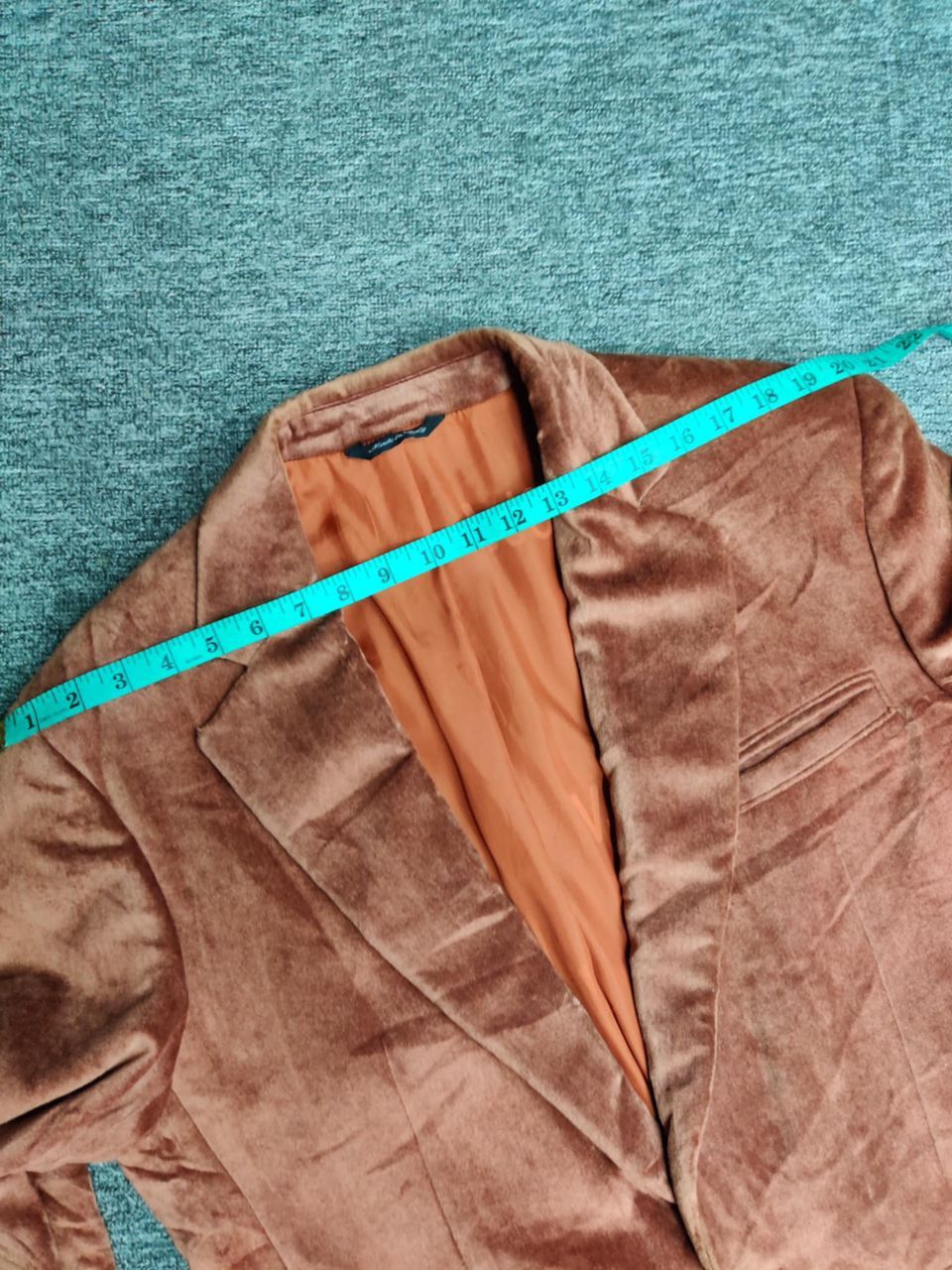 Versace Jeans Couture Nice ❗ Versace Jeans Couture Velvet Single Breasted Blazer Size US M / EU 48-50 / 2 - 19 Thumbnail