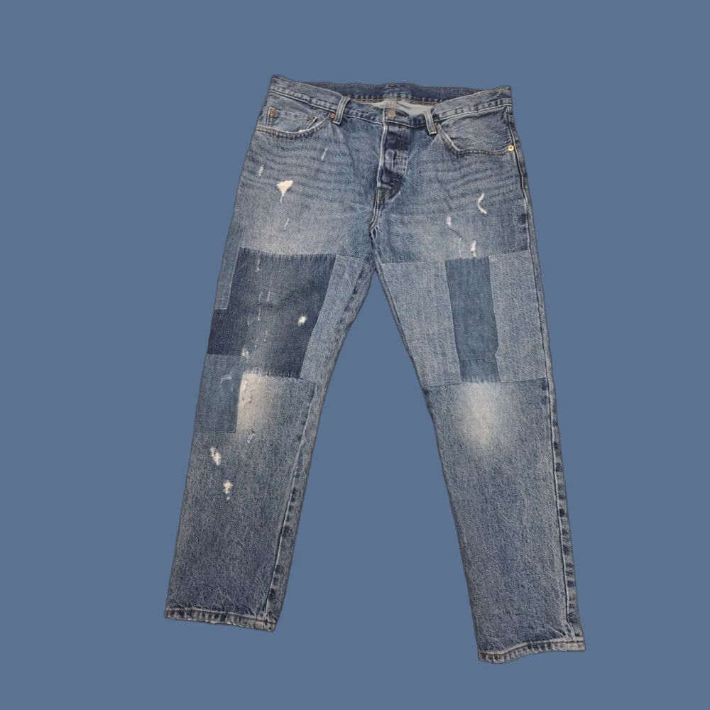 Levi's VINTAGE Levi's 501 CT Jeans Women's 30x32 Button Fly Distressed Grunge Punk Rock Rework Size 30" / US 8 / IT 44 - 1 Thumbnail