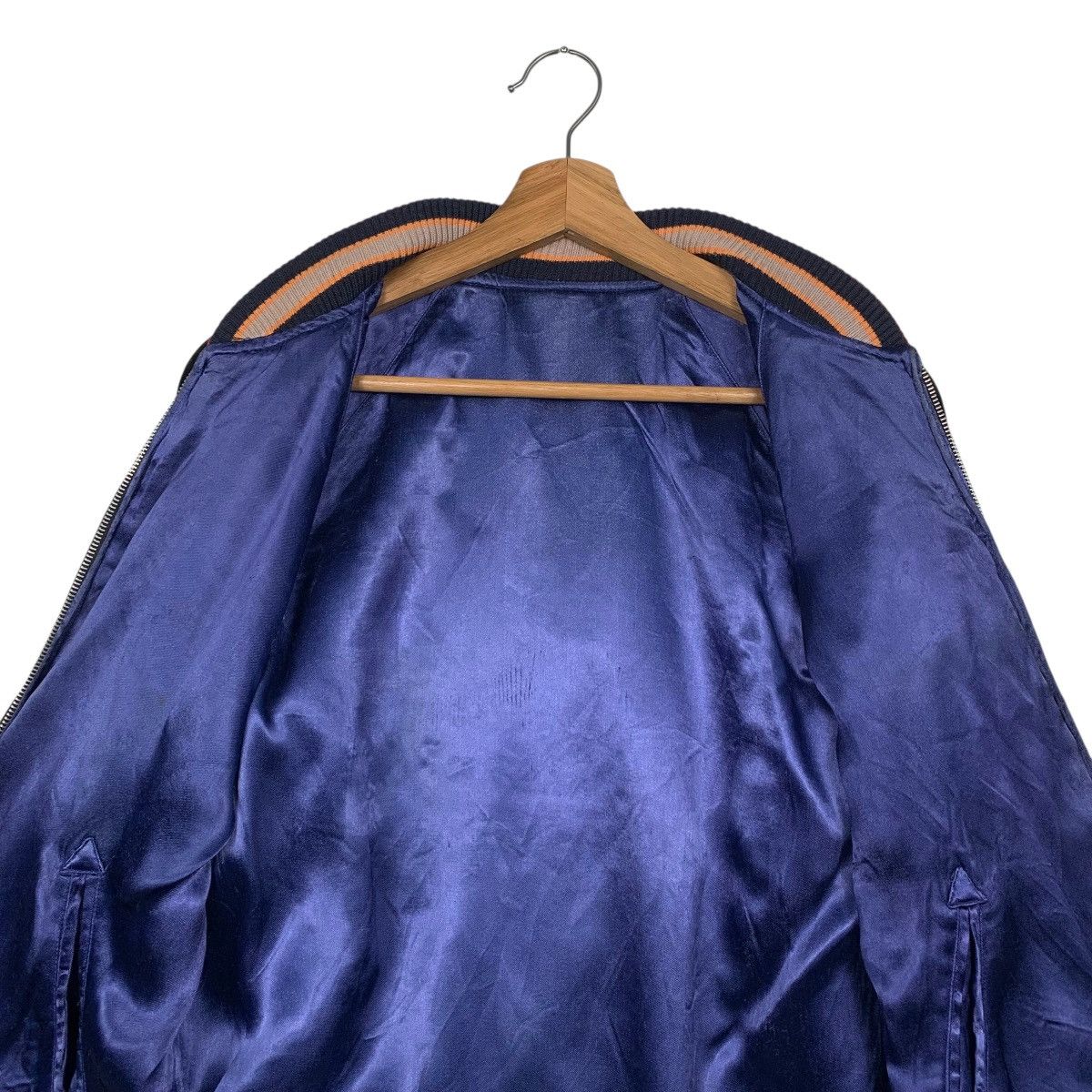 Japanese Brand Japanese Brand Clear Land Reversible Sukajan Jacket Size US XS / EU 42 / 0 - 14 Thumbnail