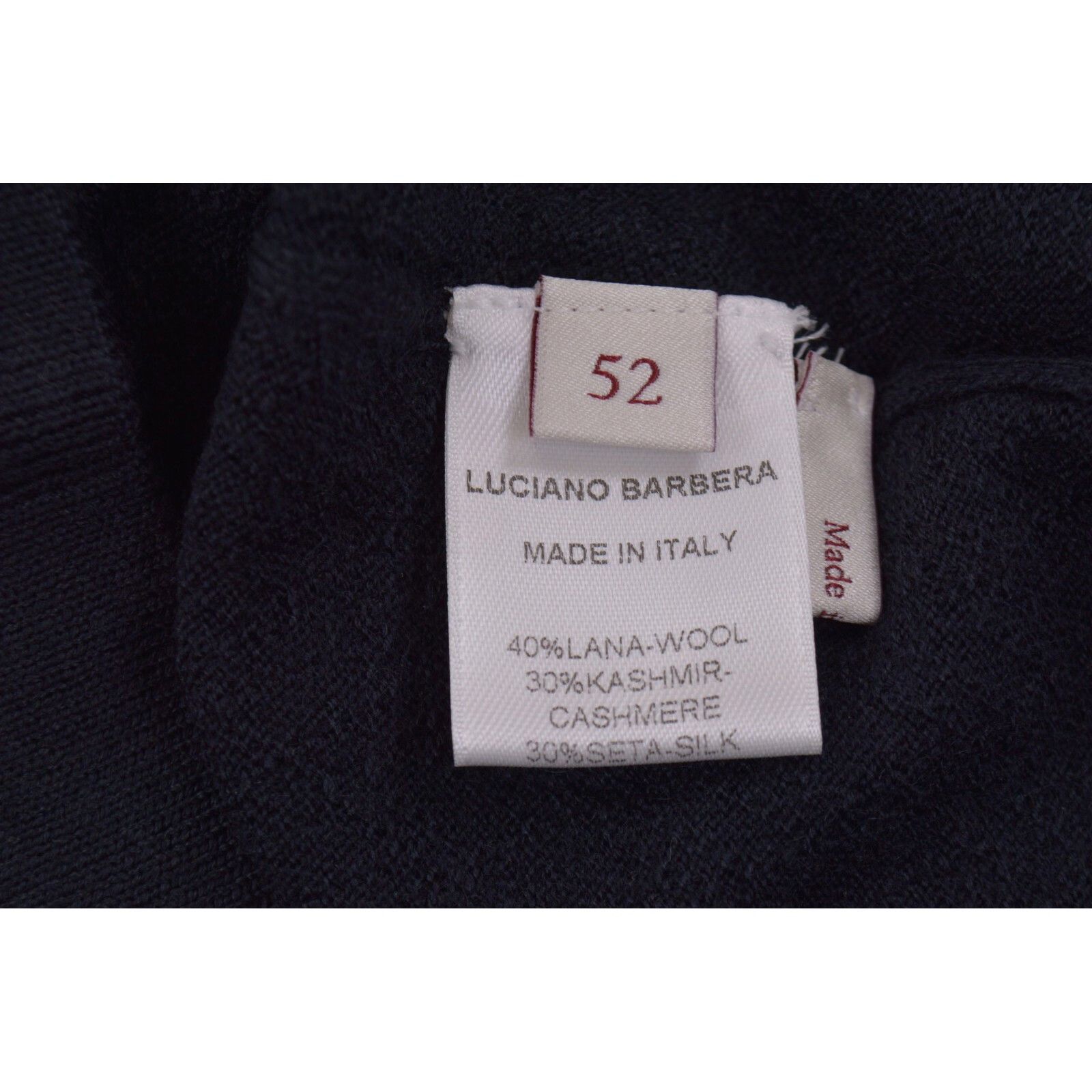 Luciano Barbera Luciano Barbera Sweater Size US L in Blue Size US L / EU 52-54 / 3 - 3 Thumbnail
