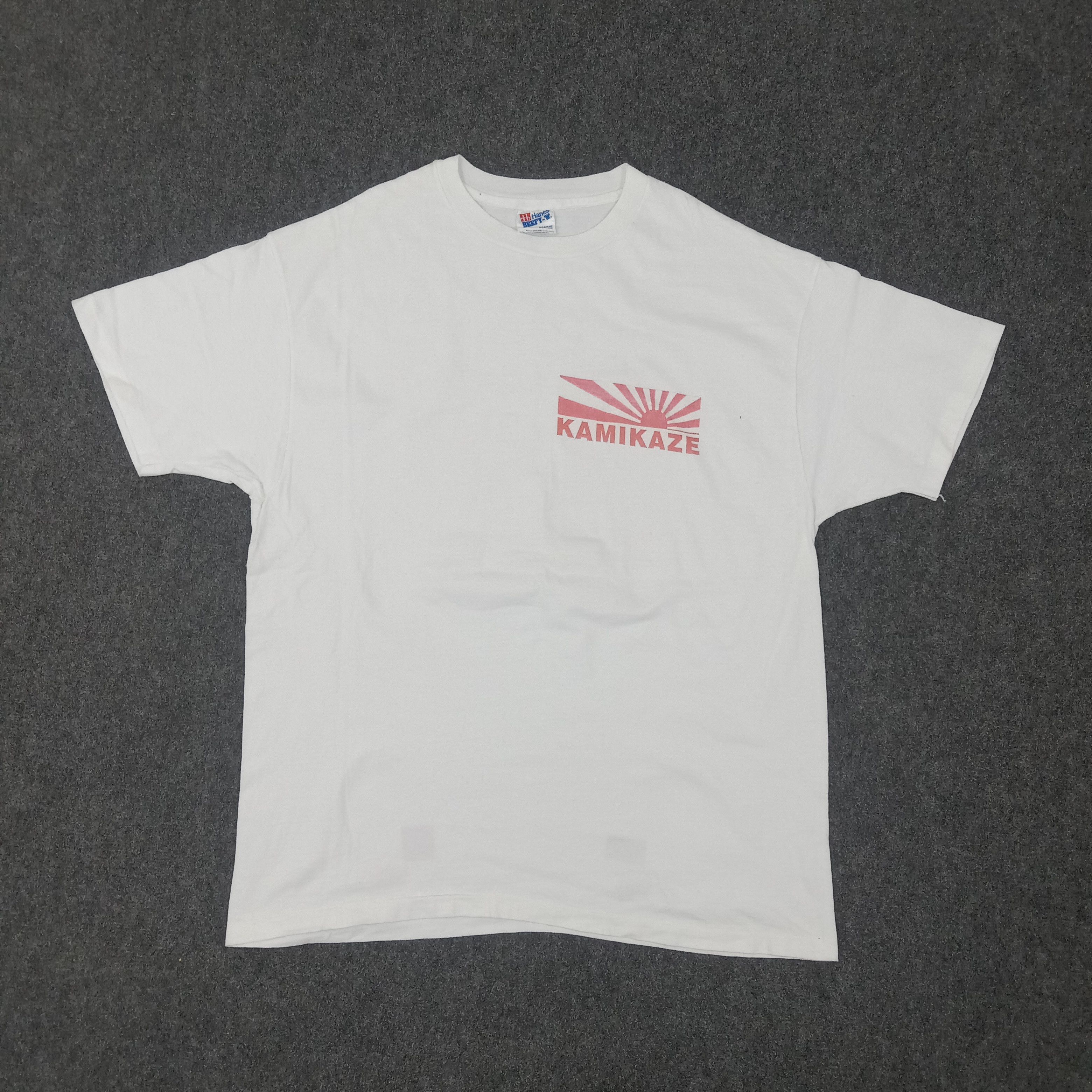 Japanese Brand × Vintage Vintage 90's Kamikaze Kyo 99 Japanese Style Tshirt Size US XL / EU 56 / 4 - 1 Thumbnail