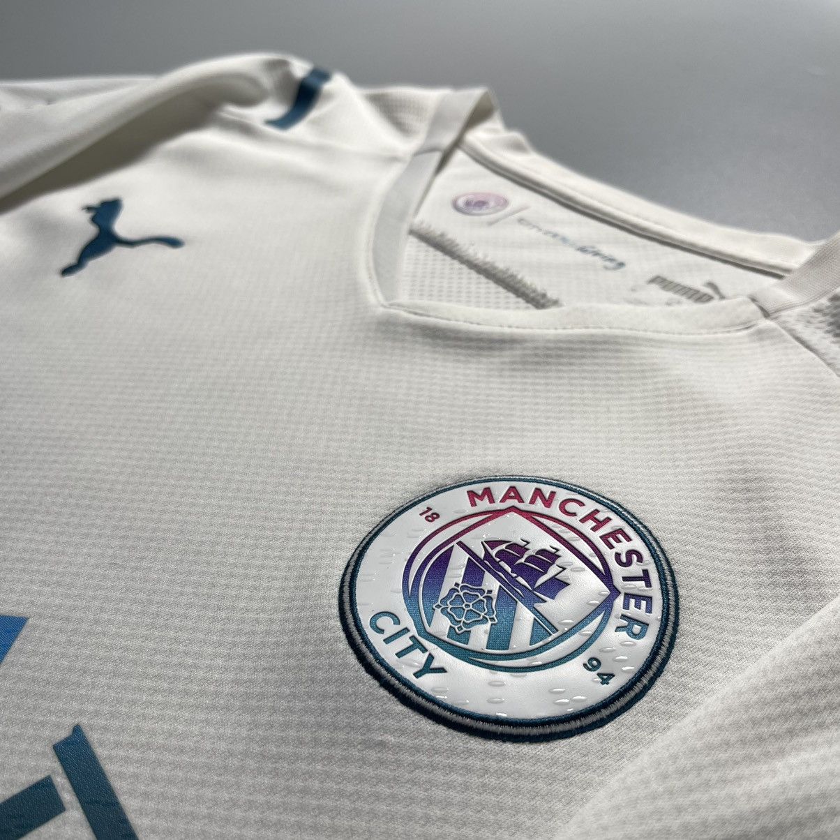 Puma × Vintage MAN CITY PUMA 2021/2022 FOOTBALL AWAY JERSEY #3 RUBEN DIAS Size US M / EU 48-50 / 2 - 8 Thumbnail