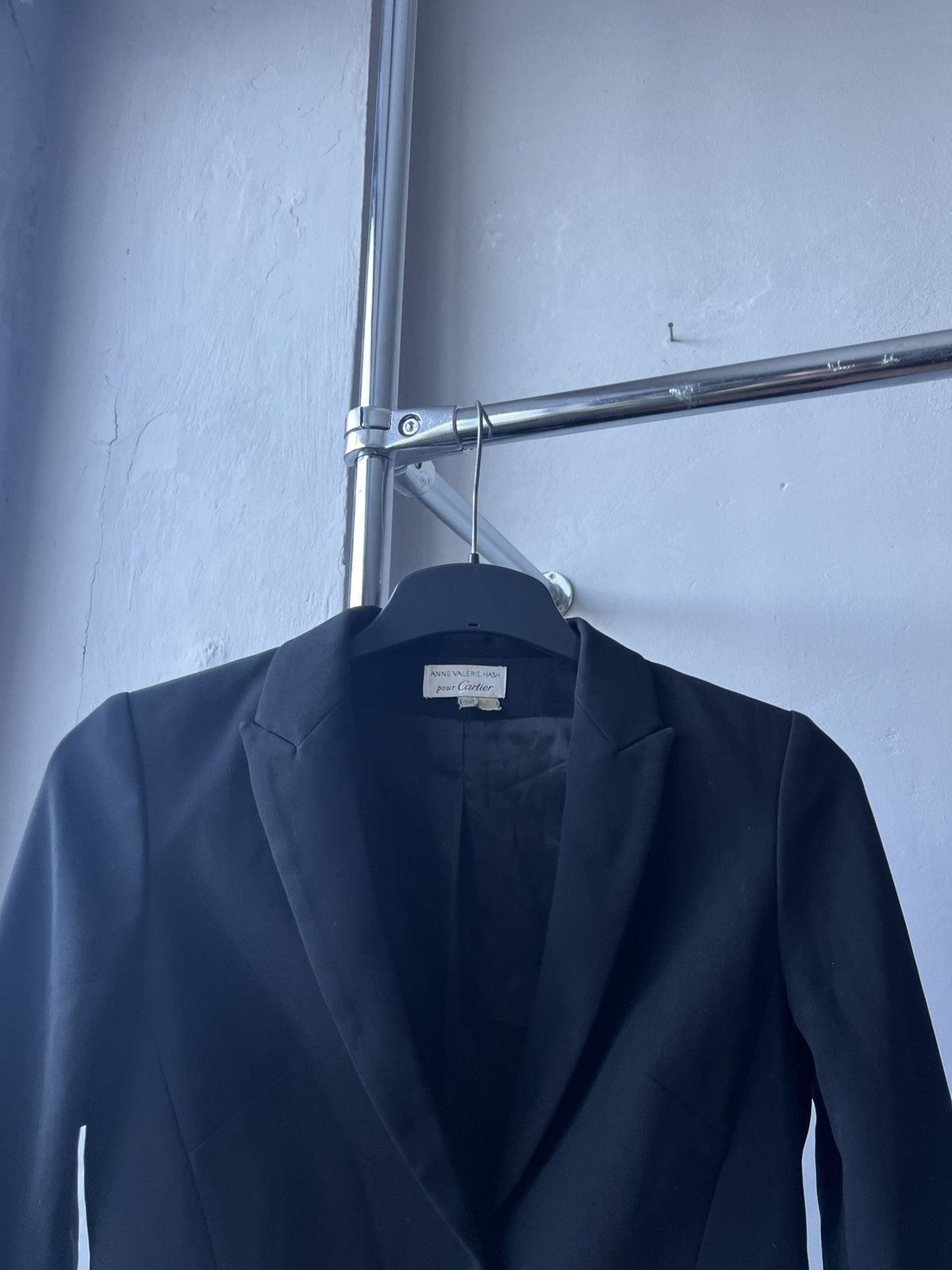 Cartier ANNE VALERIE HASH POUR CARTIER WOMEN TUXEDO BLAZER JACKET 38 Size XS / US 0-2 / IT 36-38 - 4 Thumbnail