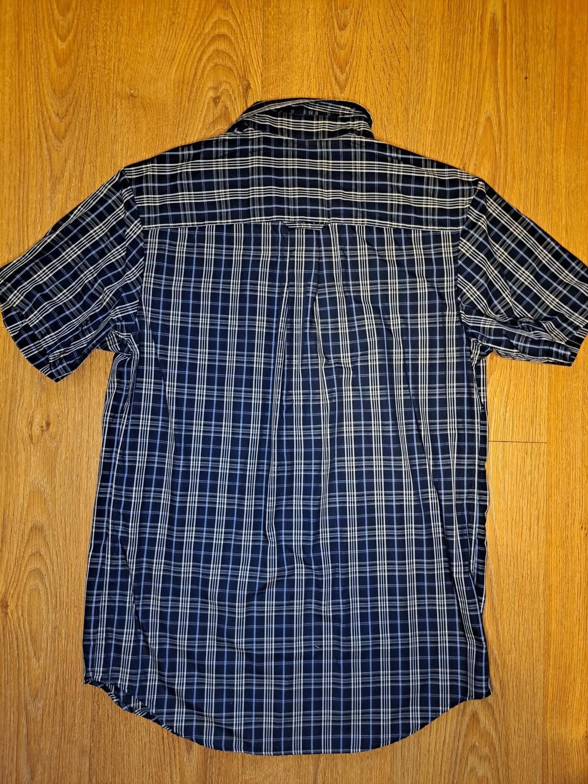 Covington Covington Button Up Shirt Mens Small 34-36 Navy Plaid Cotton Size US S / EU 44-46 / 1 - 4 Thumbnail