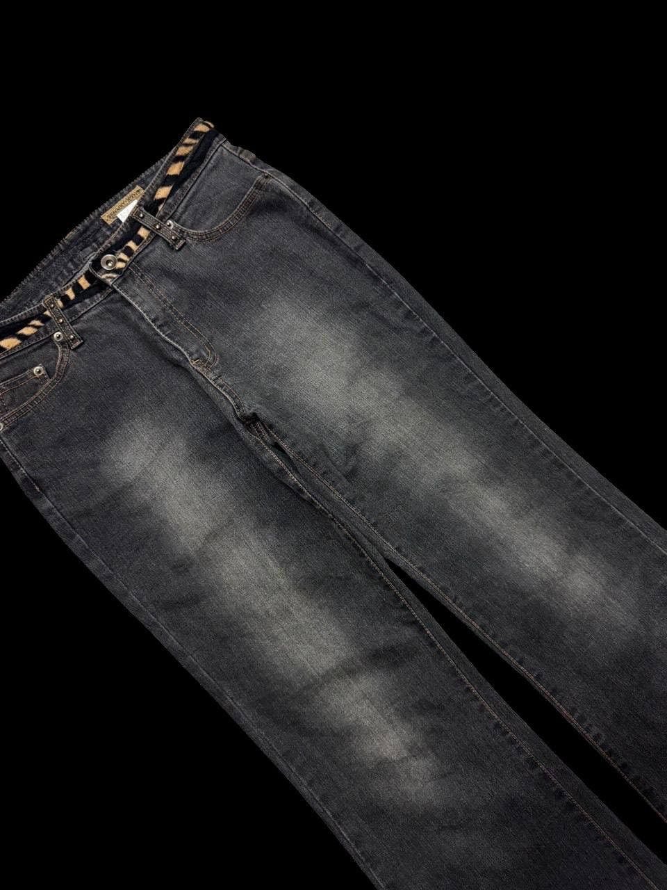 Japanese Brand FLARED 90s Japanese Mudwash Sick Bootcut Denim Jeans Size US 27 - 6 Thumbnail