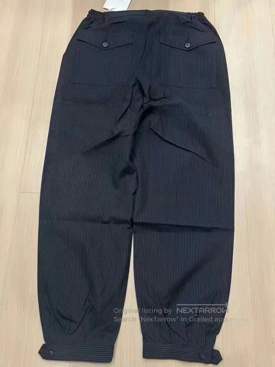 Visvim Blue Striped Casual Pants Size 34. Size US 34 / EU 50 - 2 Thumbnail