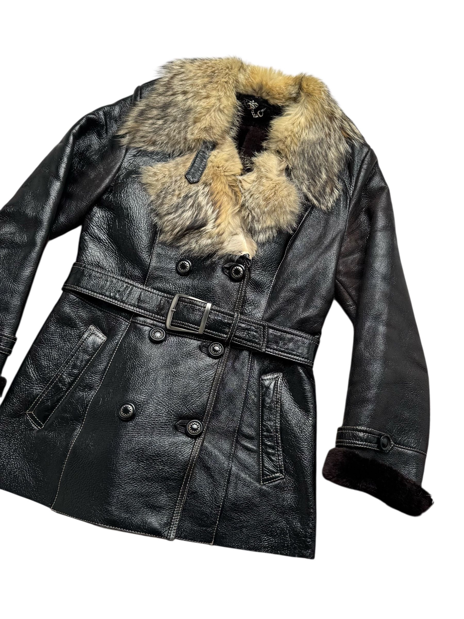 Vintage Y2K Vintage Real Sheepskin Coat(V244) Size S / US 4 / IT 40 - 3 Thumbnail