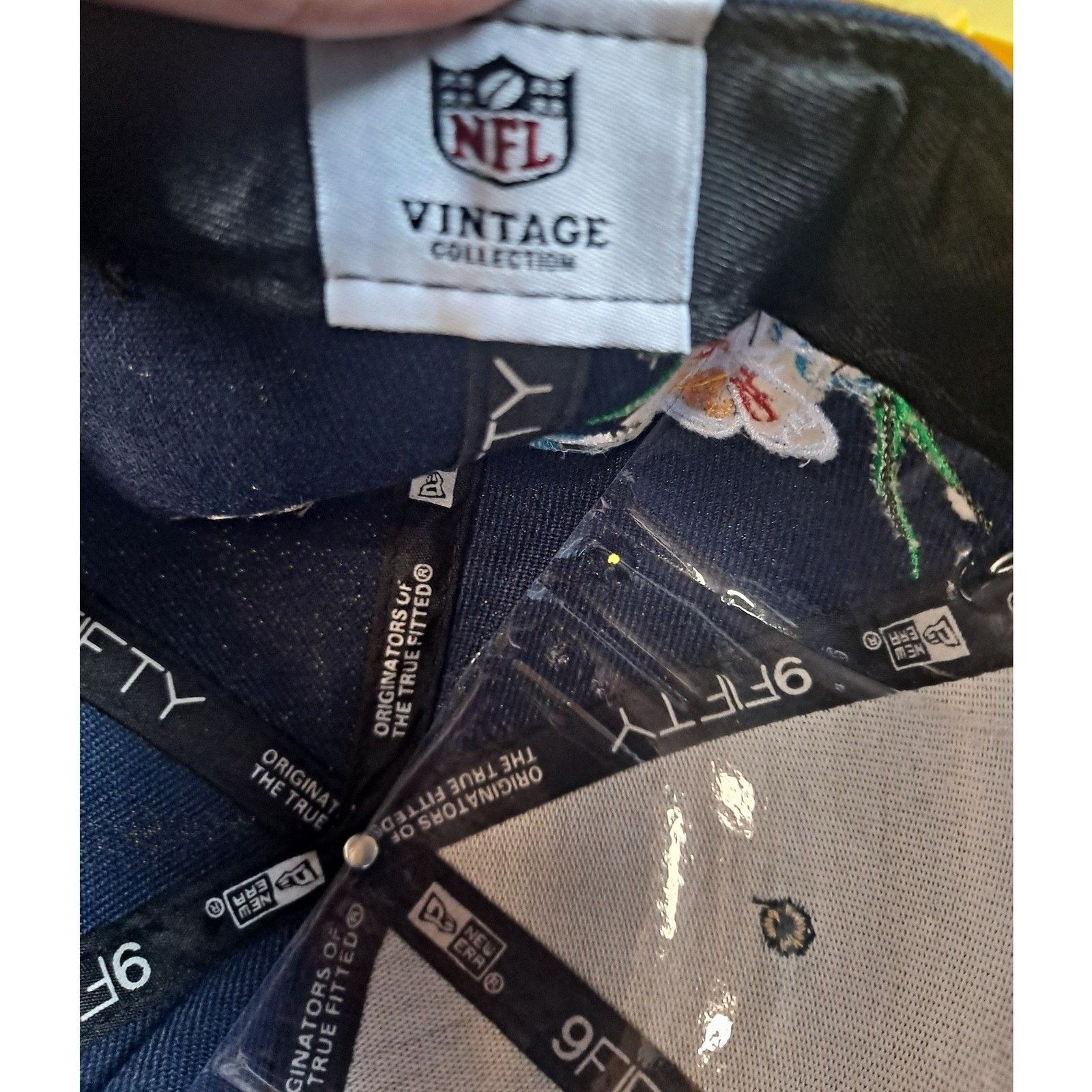 New Era NFL Dallas Cowboys Vintage Felt New Era Snapback Hat Cap Size ONE SIZE - 7 Thumbnail
