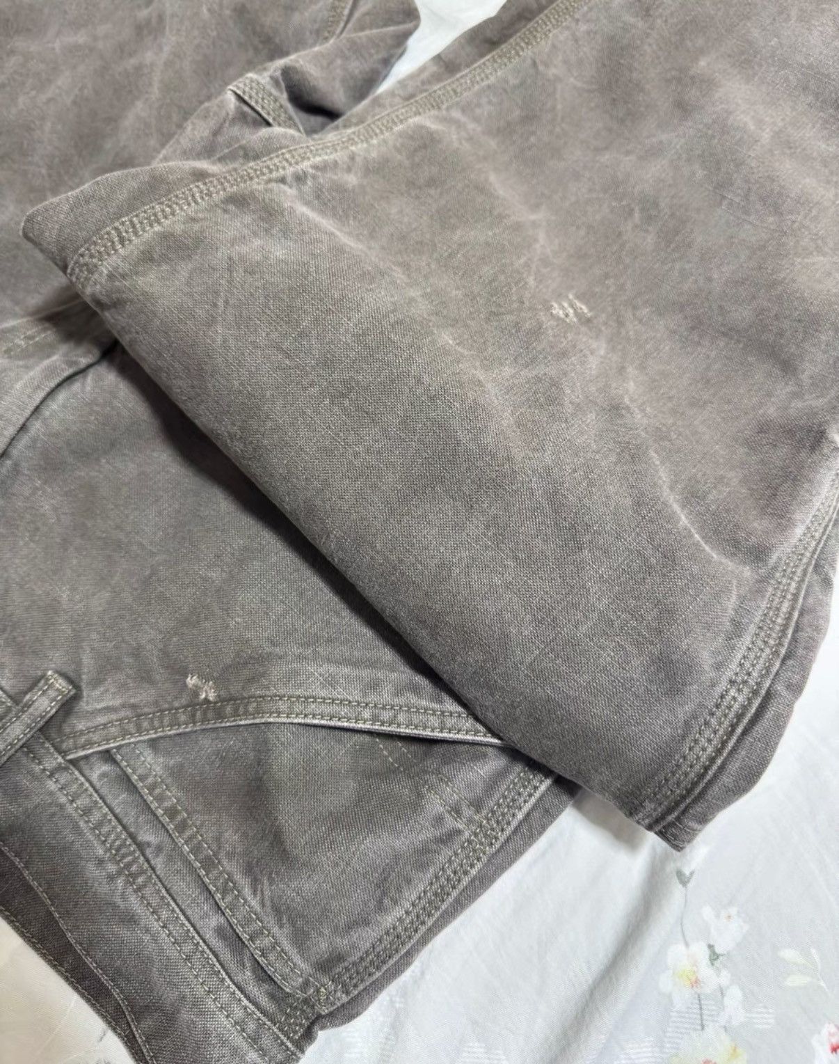 Neighborhood NEIGHBORHOOD 24AW Duck painter pants —sulfur-dyed distressed Size US 36 / EU 52 - 9 Thumbnail