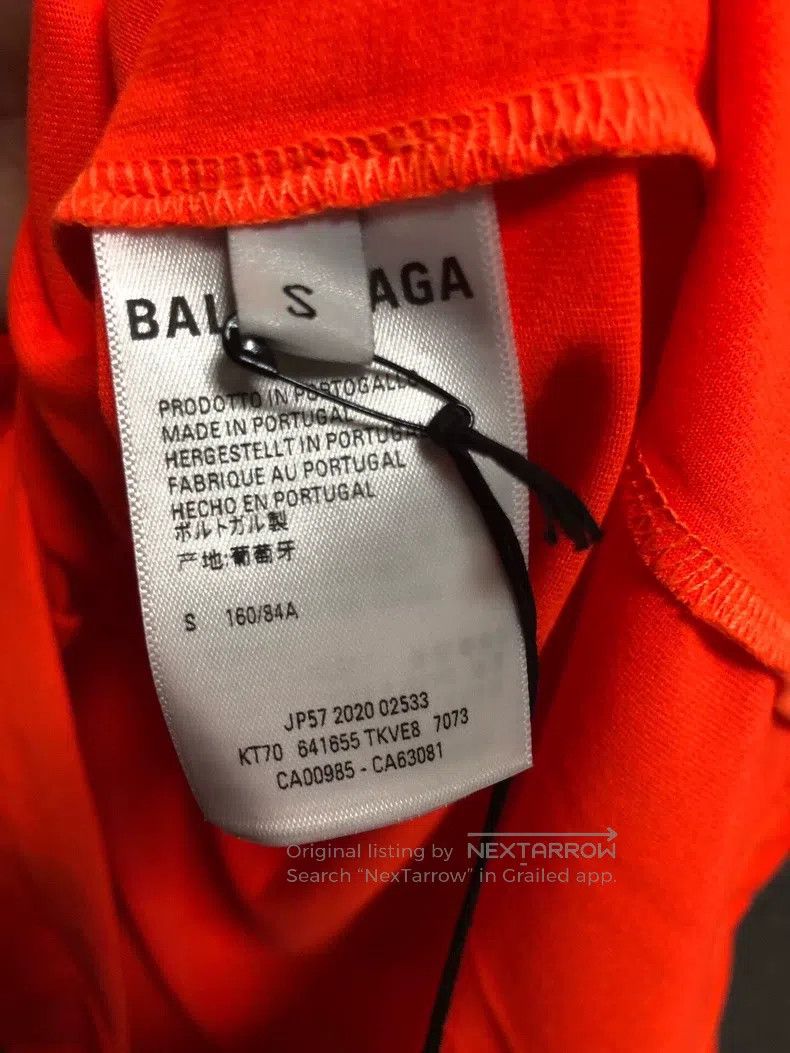 Balenciaga Balenciaga Cola Printed T-Shirt Size US S / EU 44-46 / 1 - 4 Thumbnail