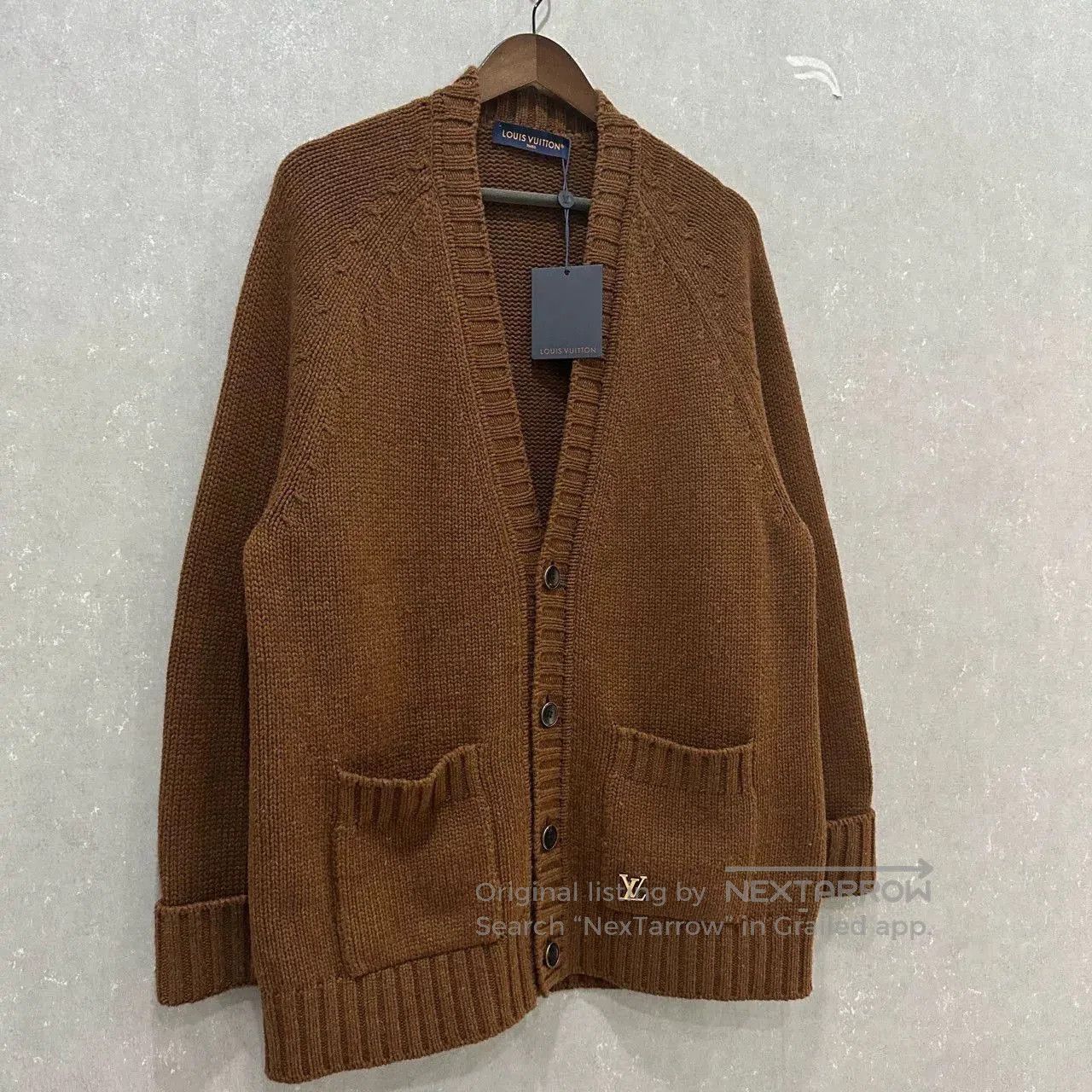 Louis Vuitton Louis Vuitton Wool Retro Knit Cardigan. Size US L / EU 52-54 / 3 - 4 Thumbnail