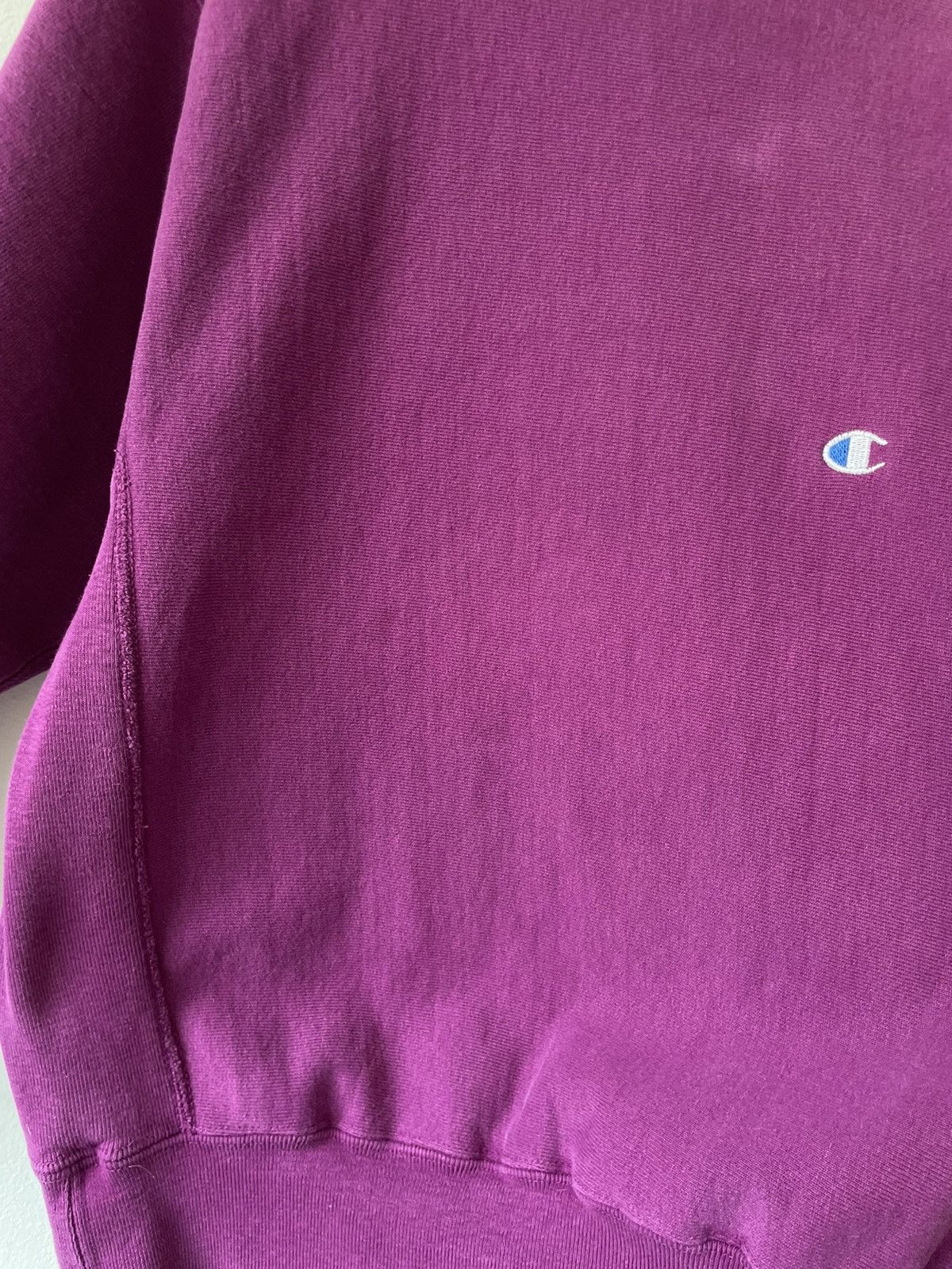Champion Vintage 90s Purple Champion Reverse Weave Sweatshirt Size US M / EU 48-50 / 2 - 9 Thumbnail