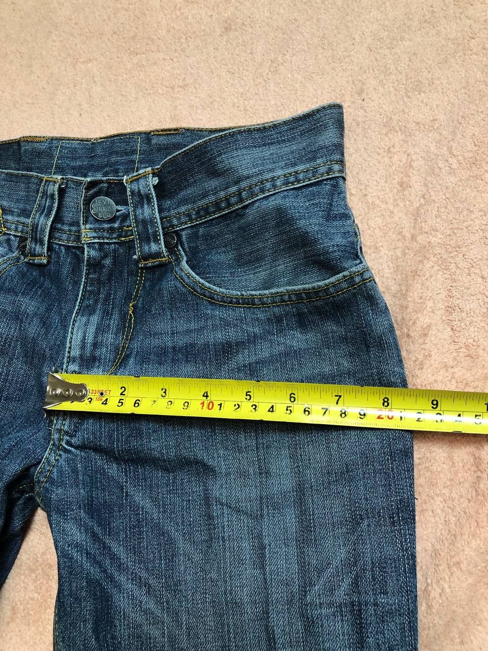 Levi's Vintage Levis Jeans 29x34 Dark Wash Straight STREETWEAR Size 29" - 10 Thumbnail