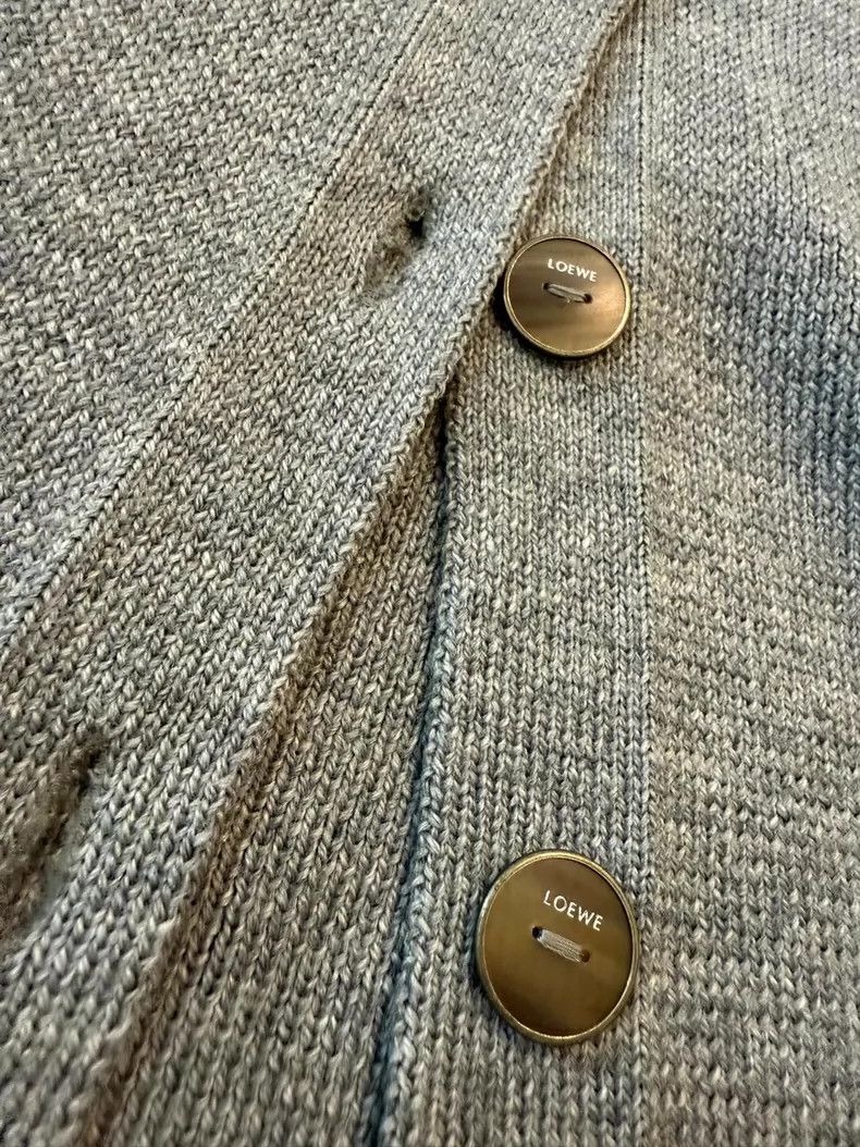 Loewe LOEWE Grey knit cardigan Size M / US 6-8 / IT 42-44 - 3 Thumbnail
