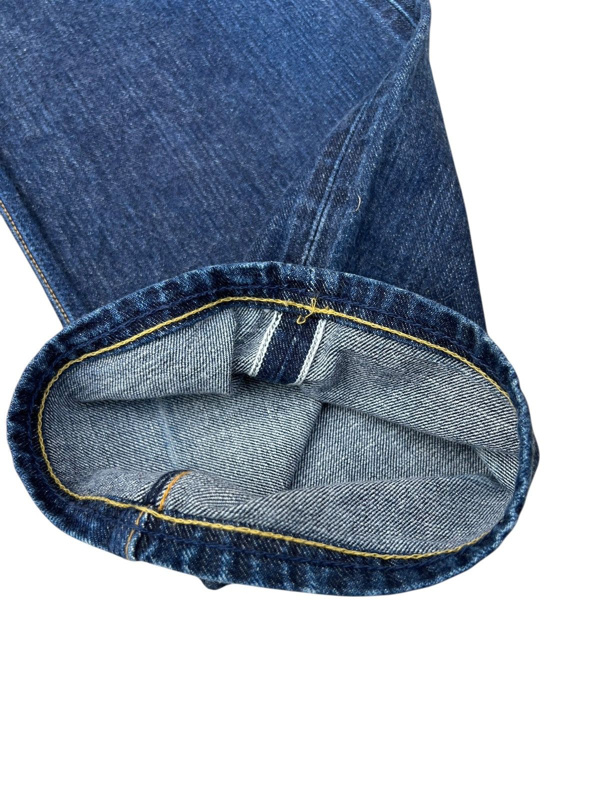 WEST RIDE West Ride Cycle Togs Japan Fade Blue Denim Selvedge Jeans Size US 38 / EU 54 - 12 Thumbnail