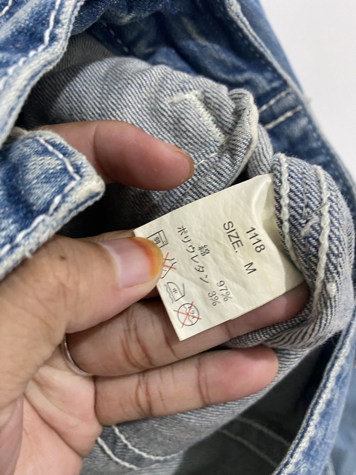 If Six Was Nine × Japanese Brand × Le Grande Bleu (L.G.B.) 💸BINDINGOFFER💸cecil mcbee denim ifsixwasnine lgb styled Size US S / EU 44-46 / 1 - 6 Thumbnail