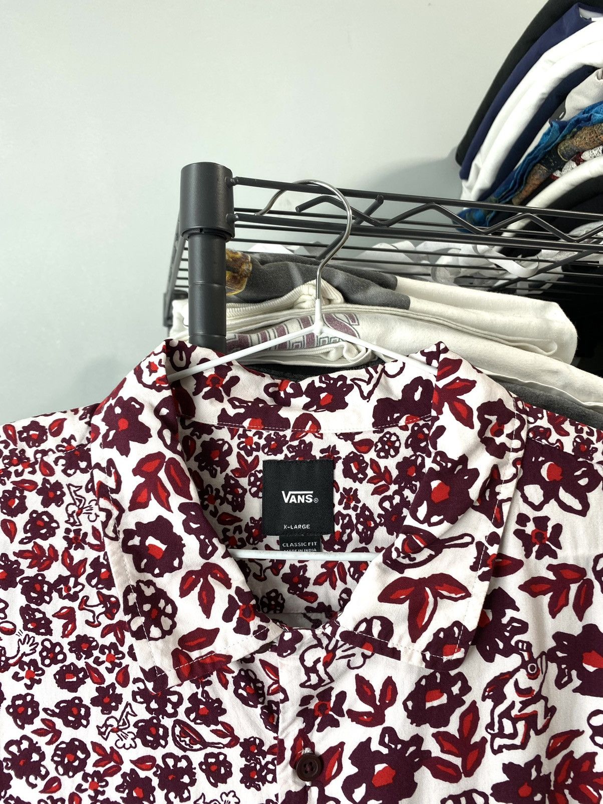 Vans Vans Abstract Art Viscose Shirt LSD Weed Psychedelic Size US XL / EU 56 / 4 - 3 Thumbnail